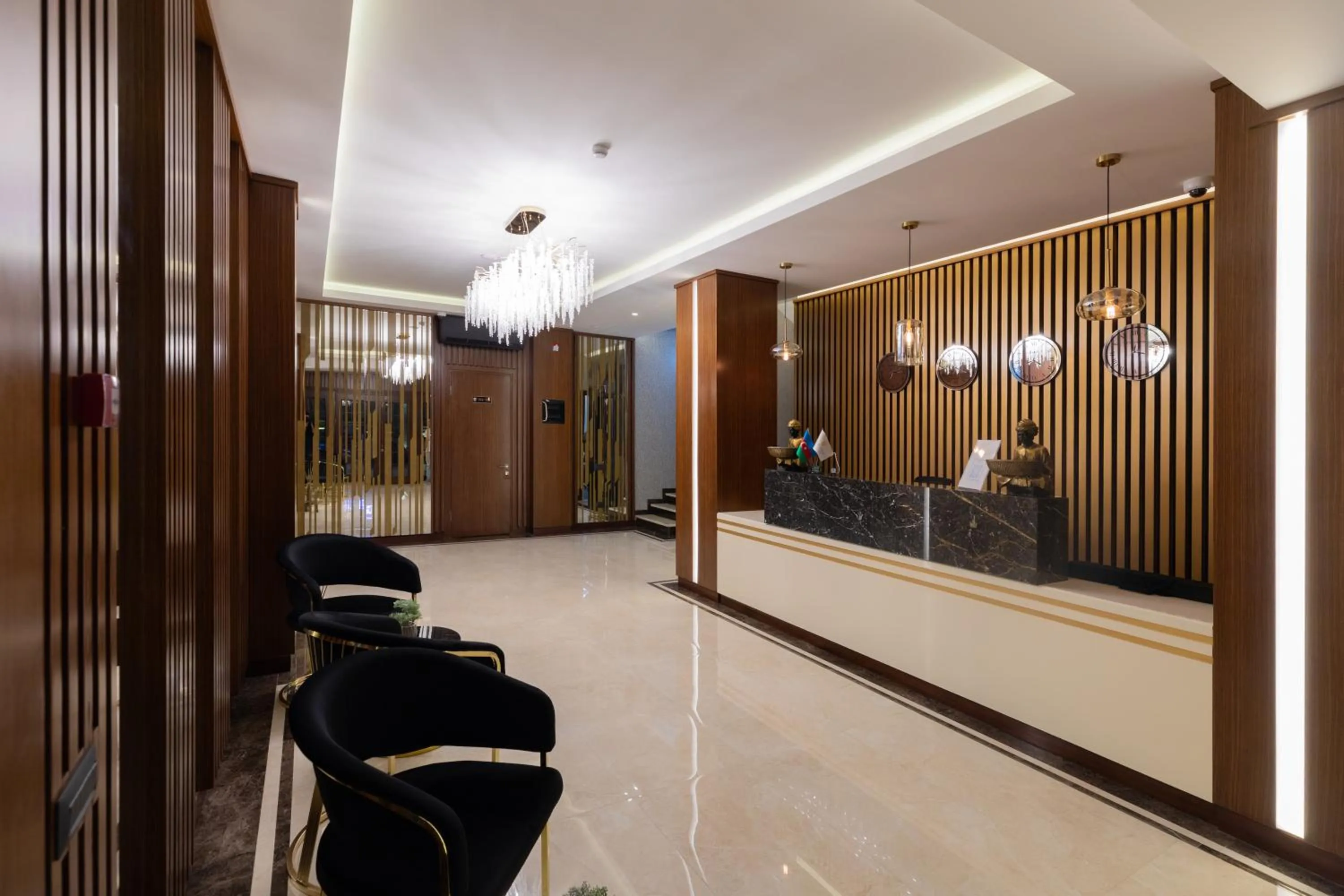 Lobby or reception in Merida Hotel Baku