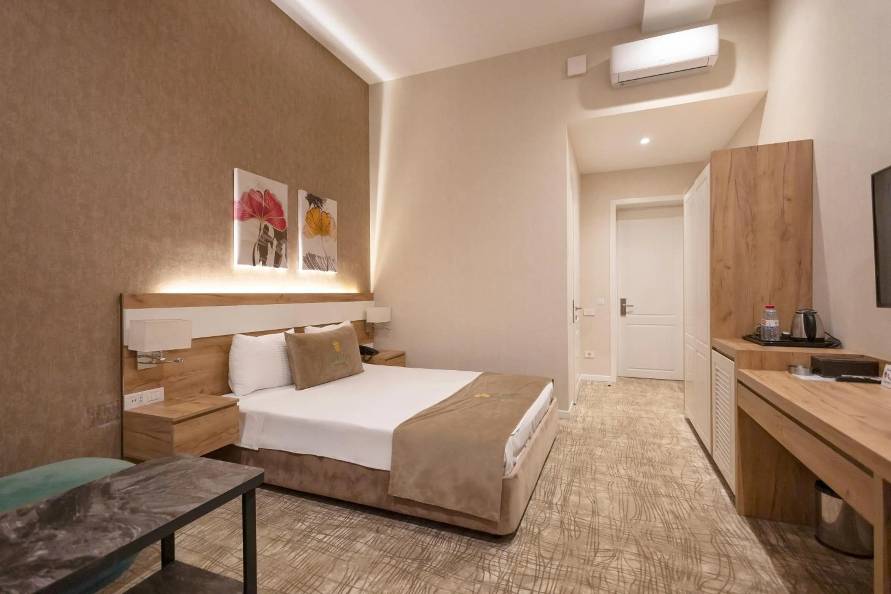 Photo of the whole room, Bed in Merida Hotel Baku