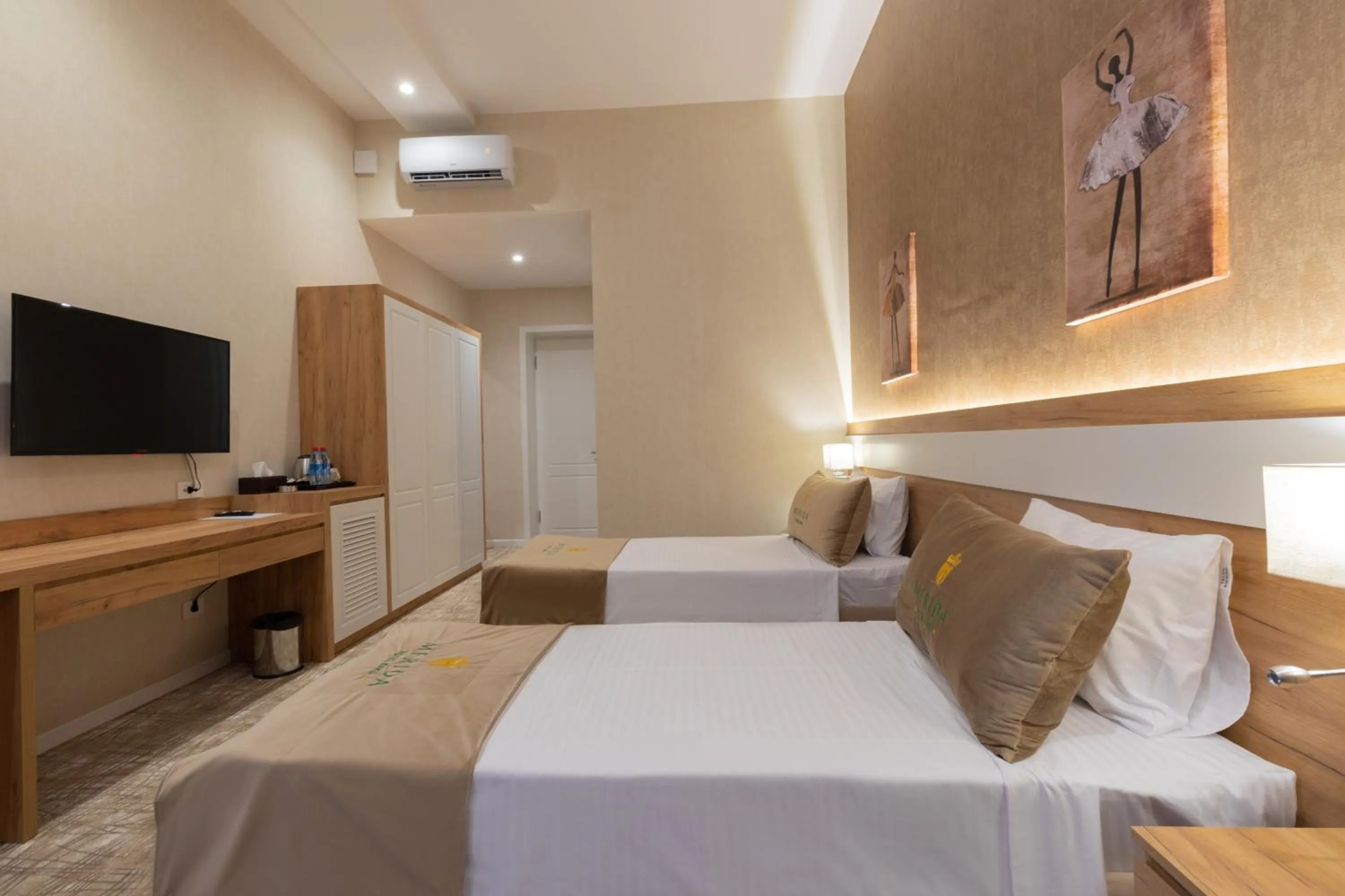 Photo of the whole room, Bed in Merida Hotel Baku