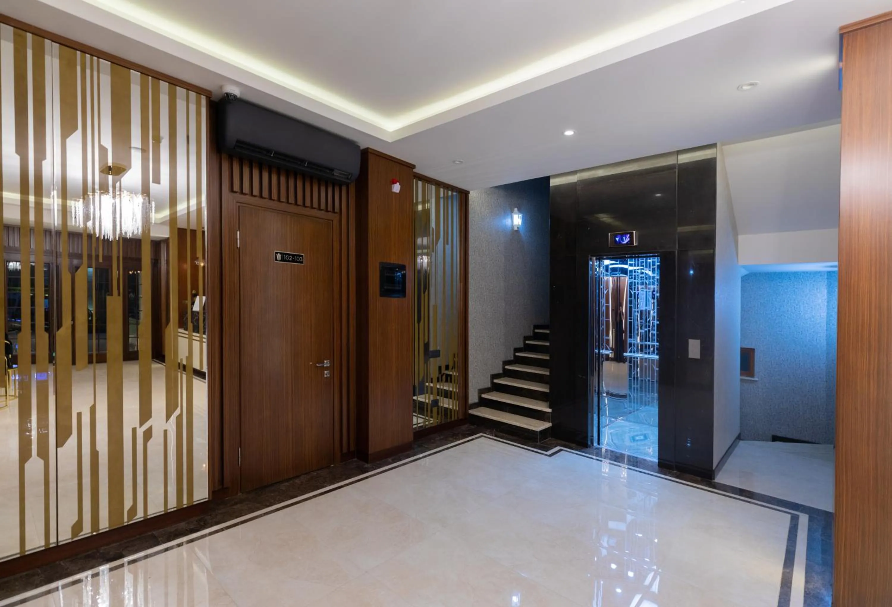 Lobby or reception in Merida Hotel Baku