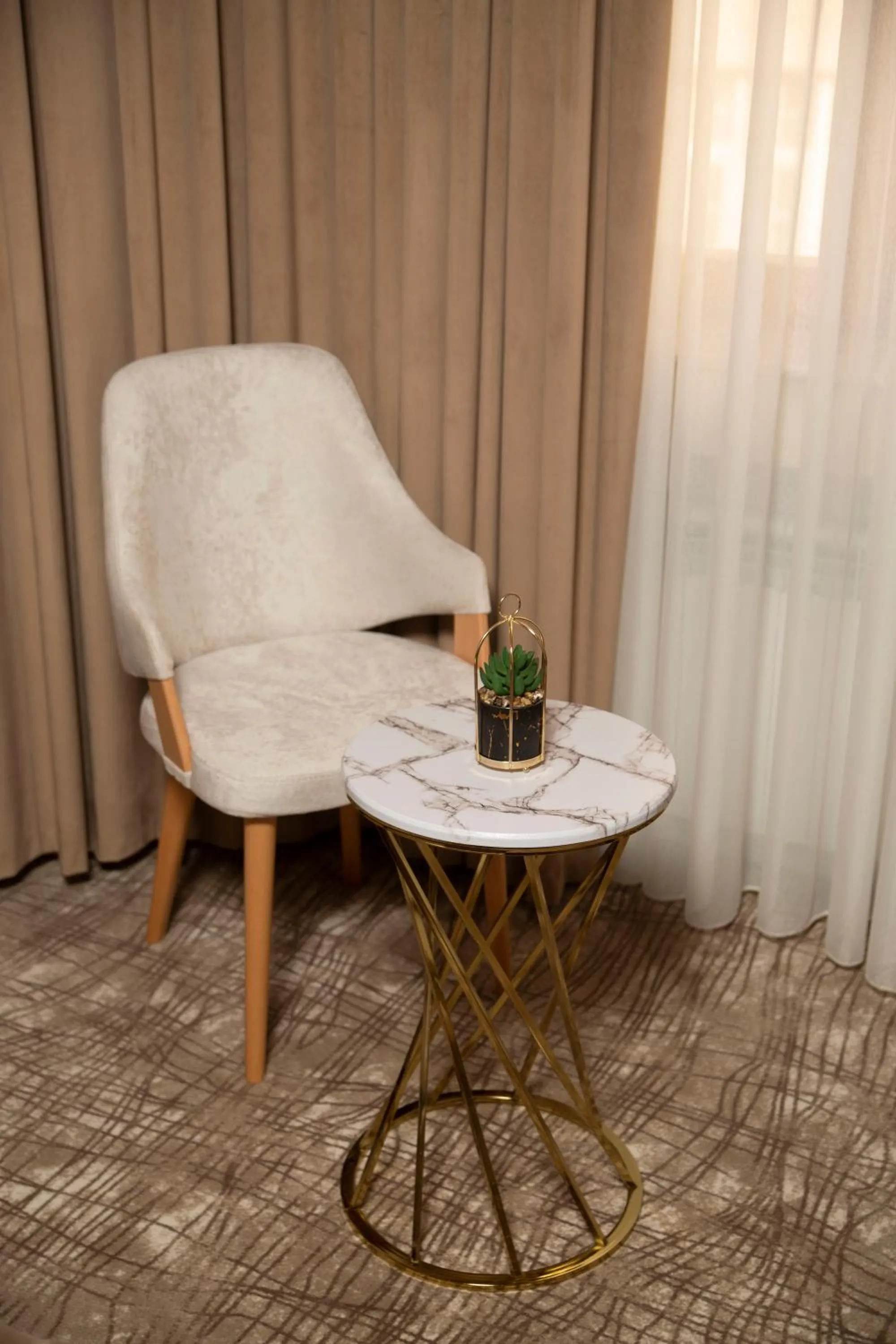 Seating area in Merida Hotel Baku