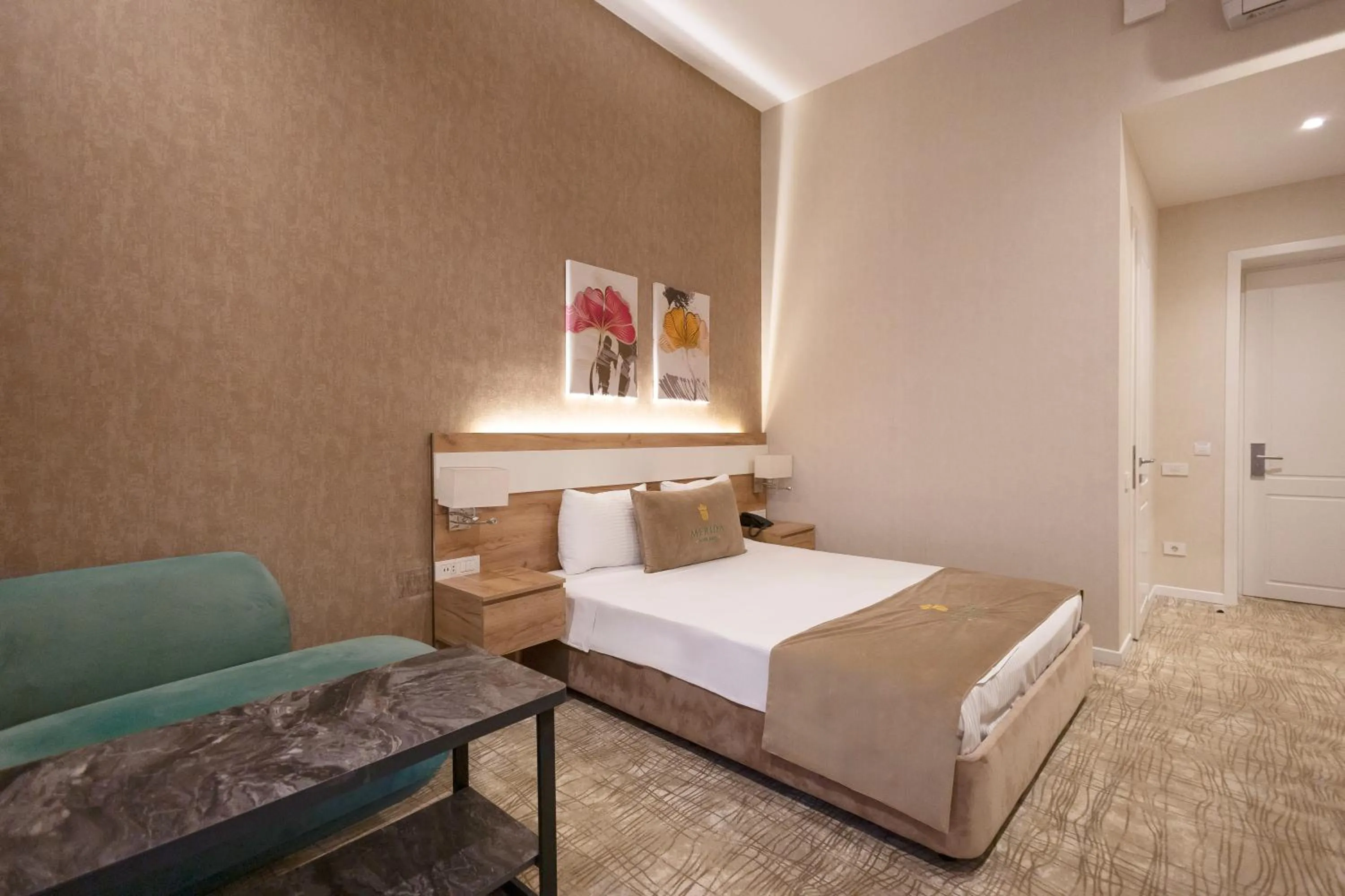 Photo of the whole room, Bed in Merida Hotel Baku