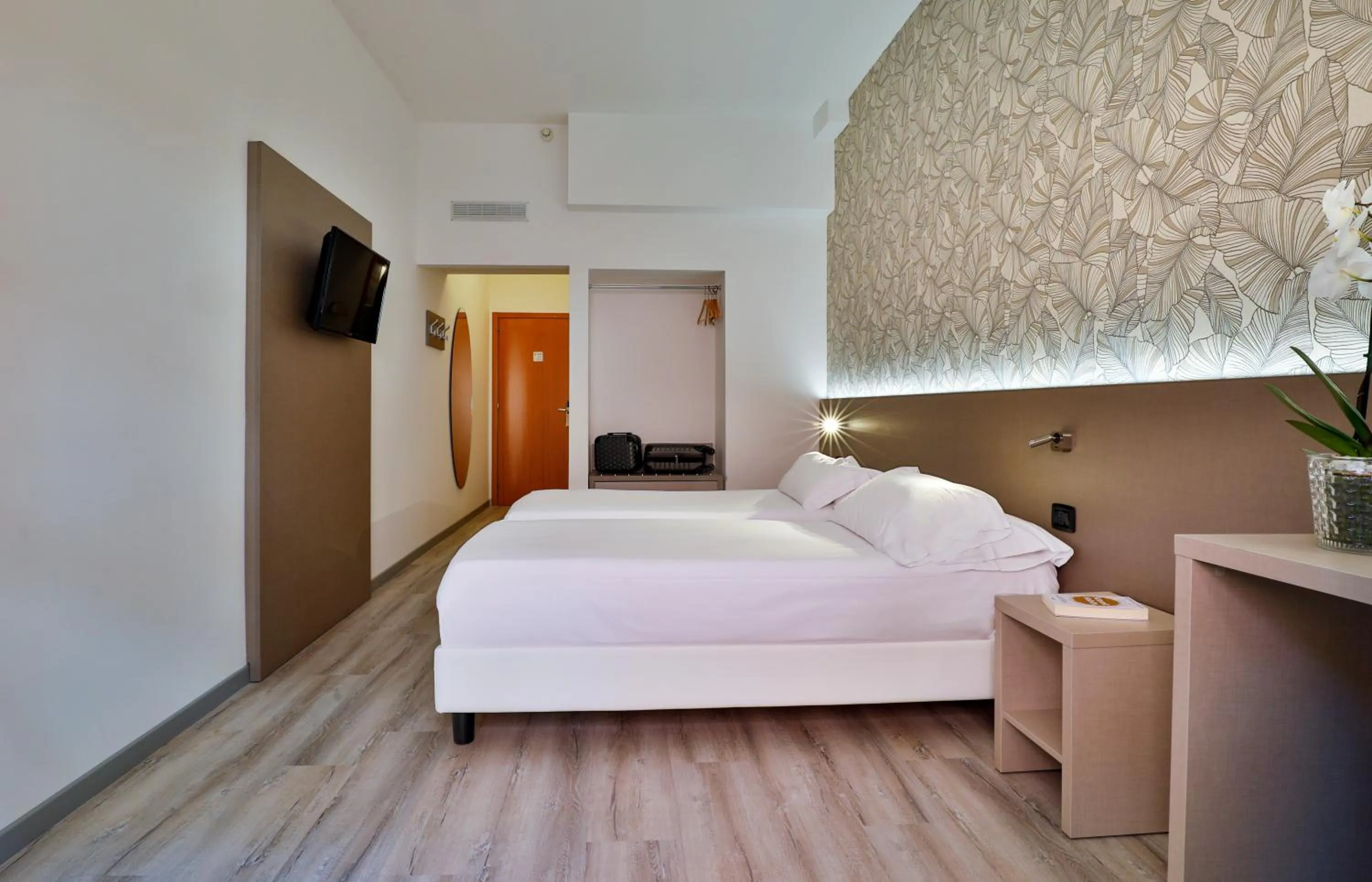 Bed in Hotel Molino Rosso