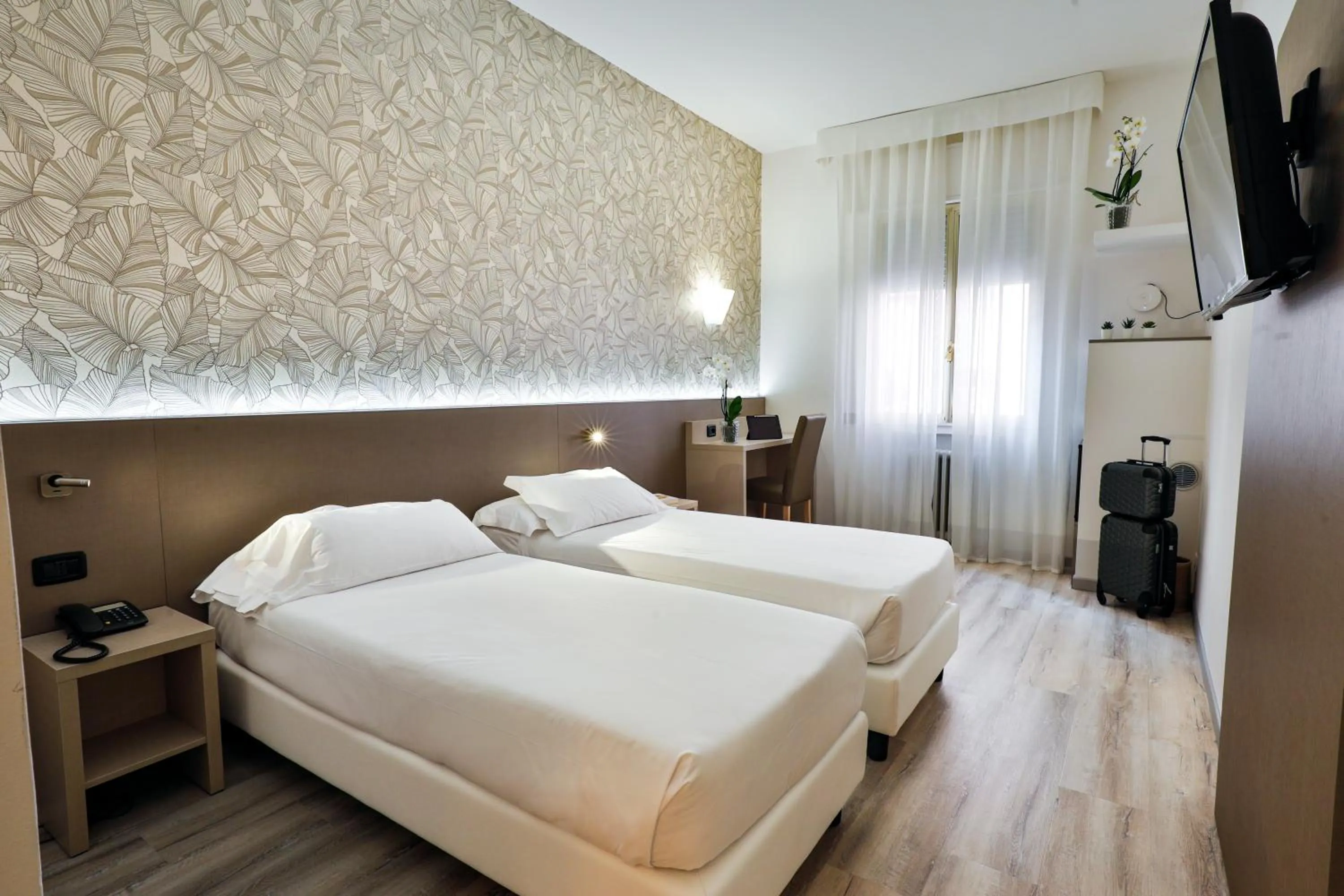 Bed in Hotel Molino Rosso