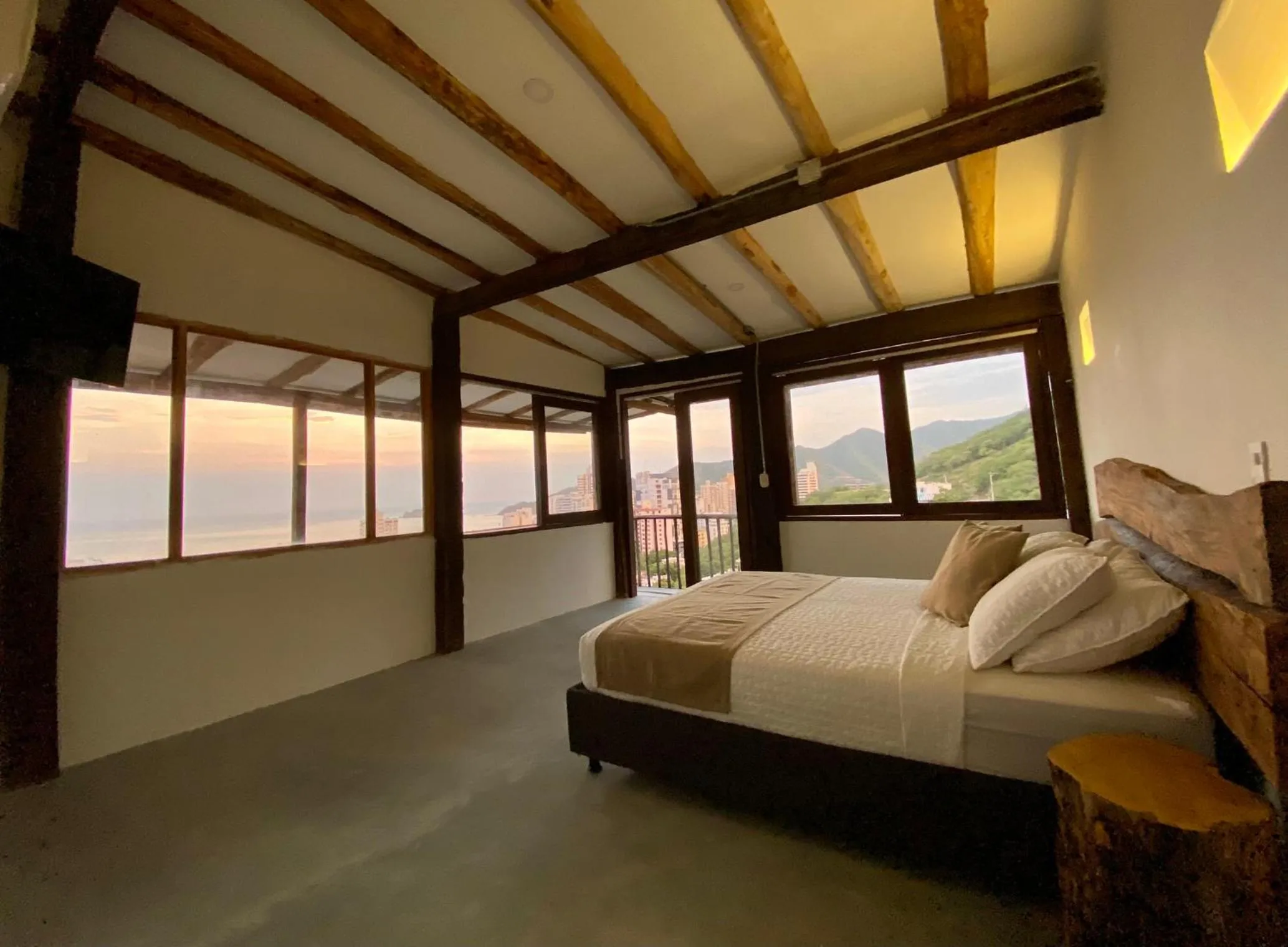 Bed in Akela Gaira Hotel