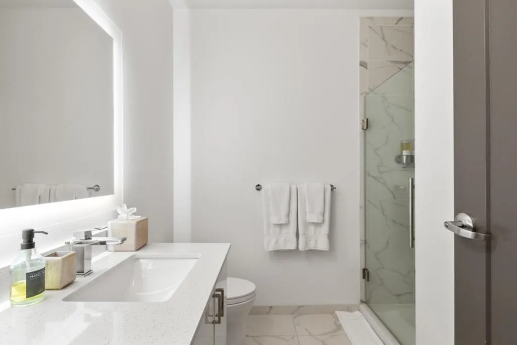 Bathroom in Exhibit A2