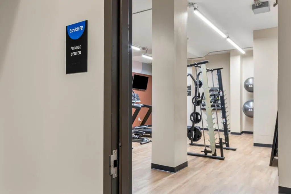 Fitness centre/facilities in Exhibit A2