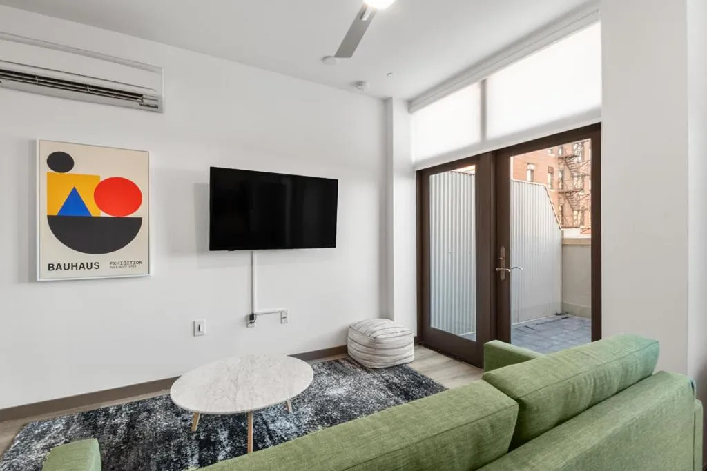 Living room, Bed in Exhibit A2