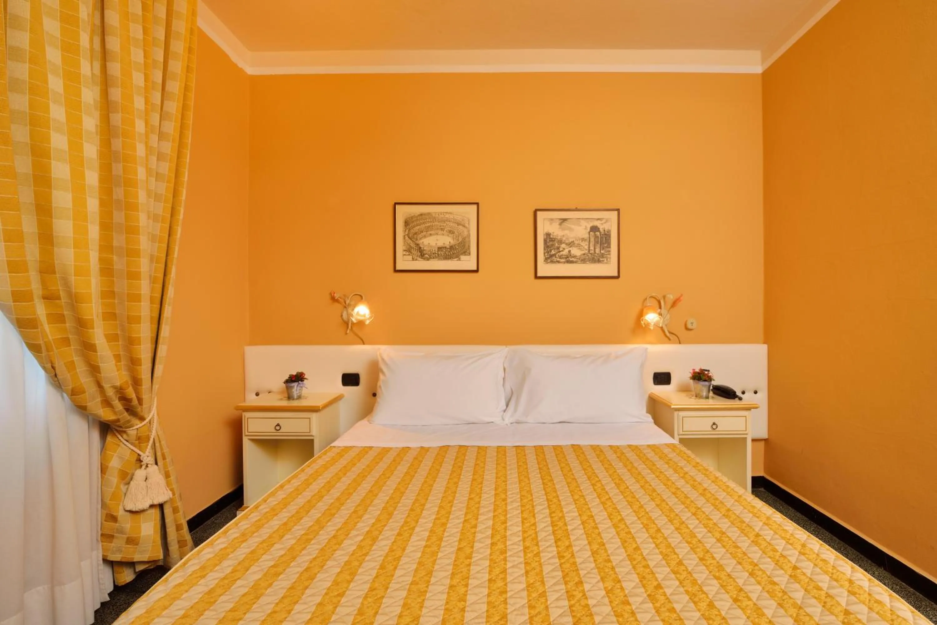 Bed in Antica Locanda Luigina