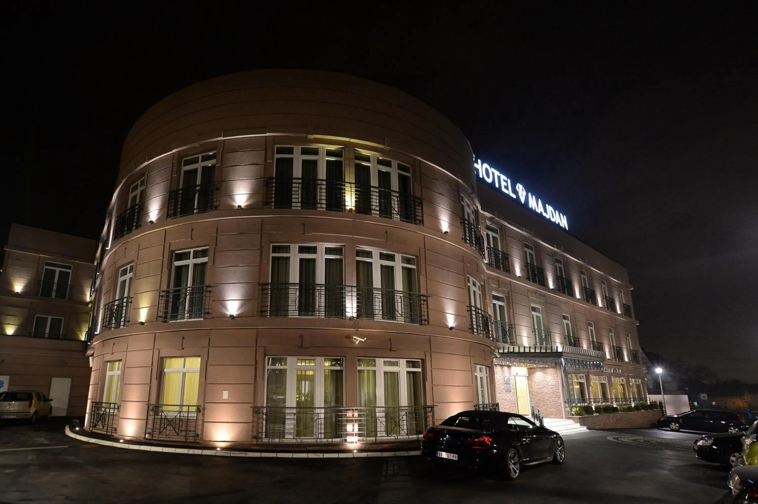 Facade/entrance in Hotel Majdan