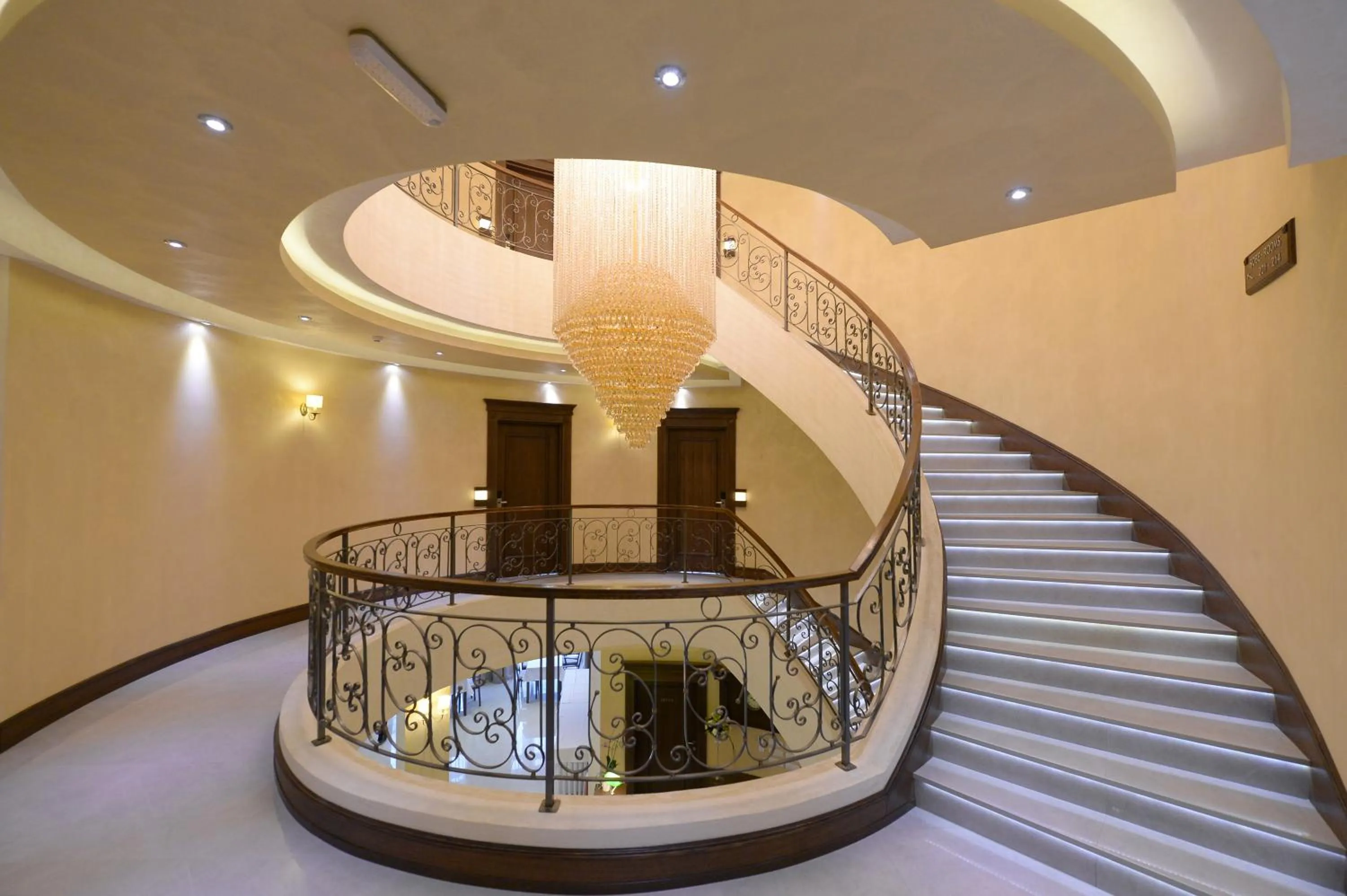 Decorative detail in Hotel Majdan