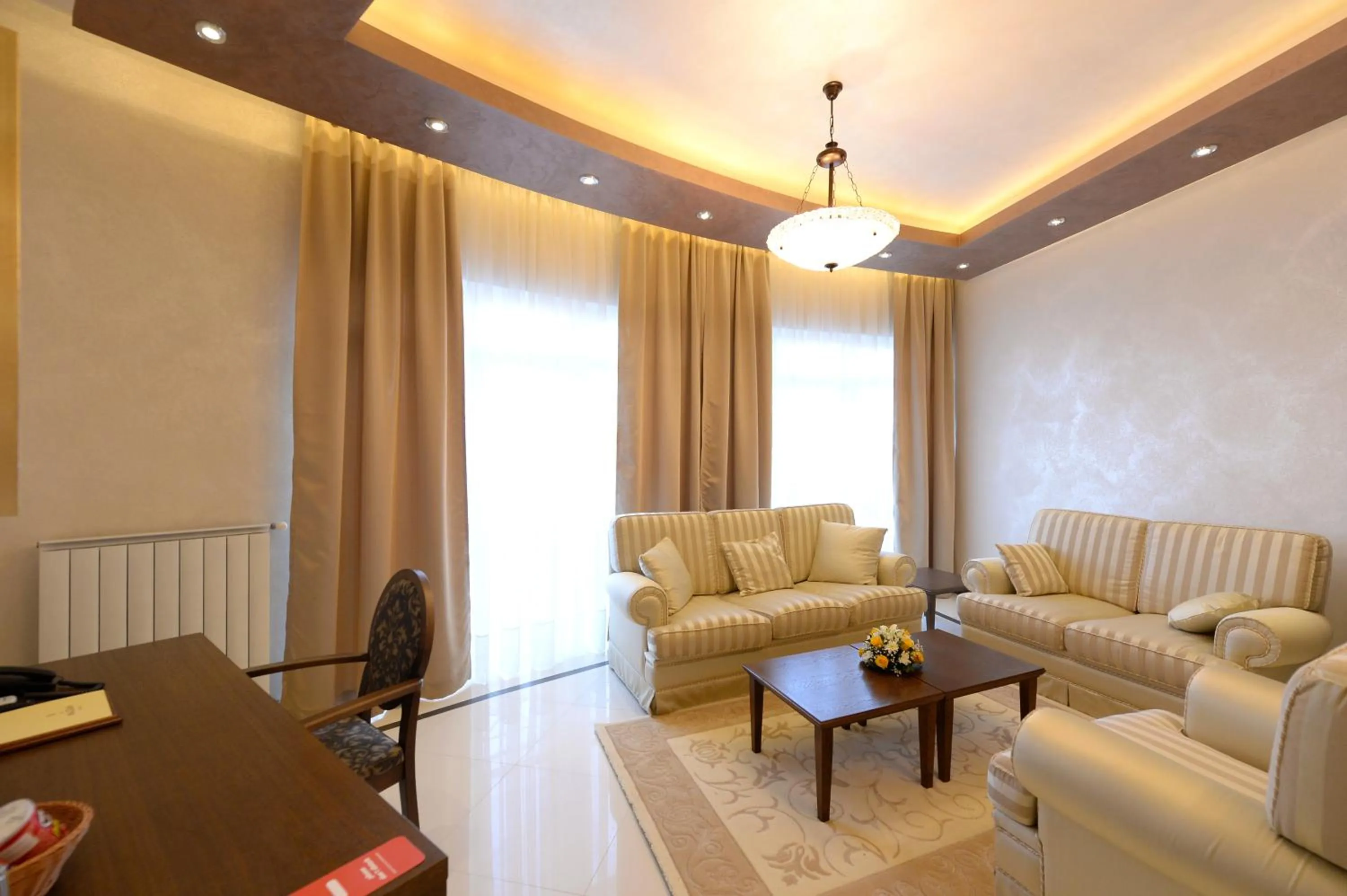 Living room in Hotel Majdan