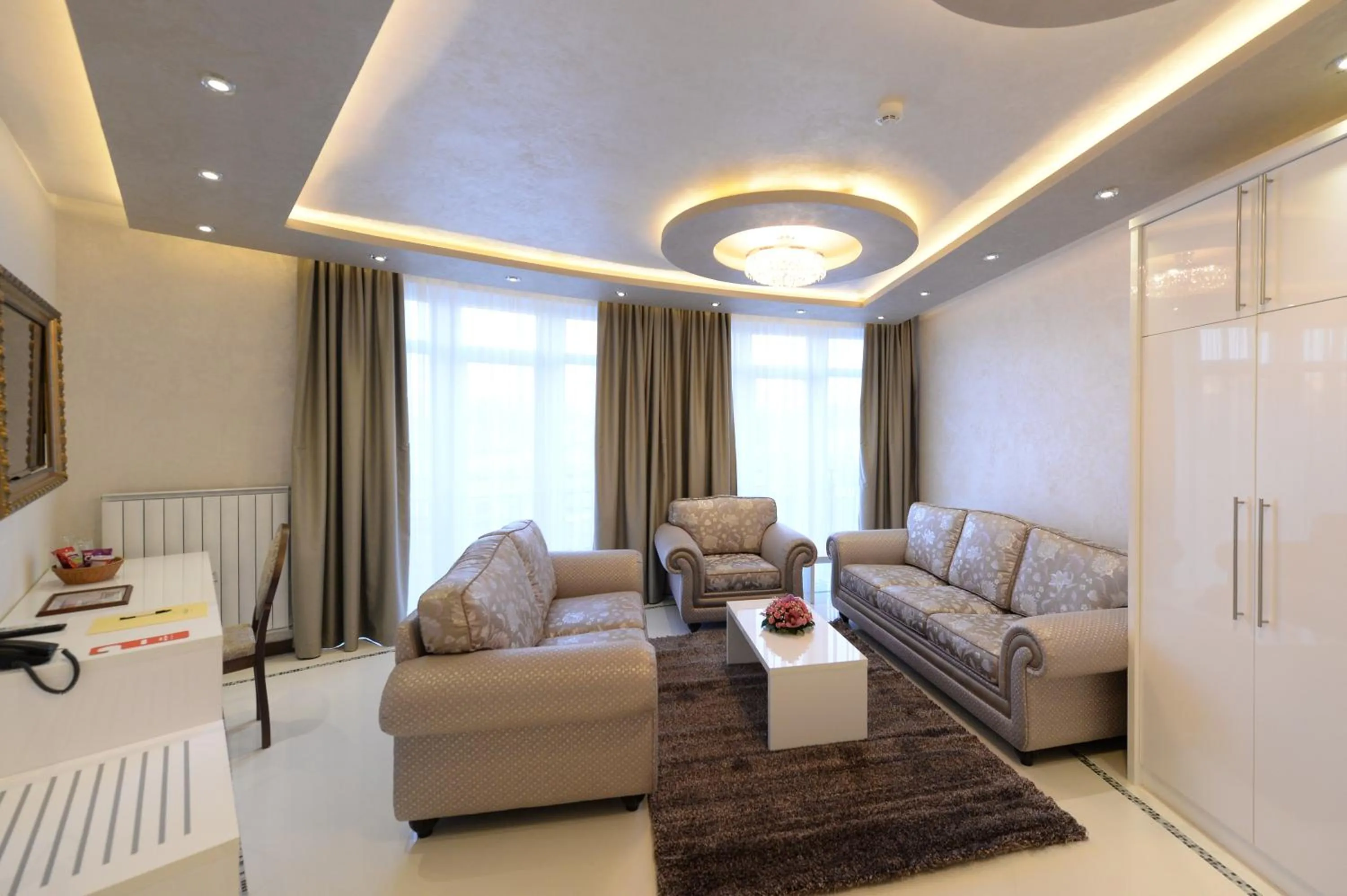 Living room in Hotel Majdan