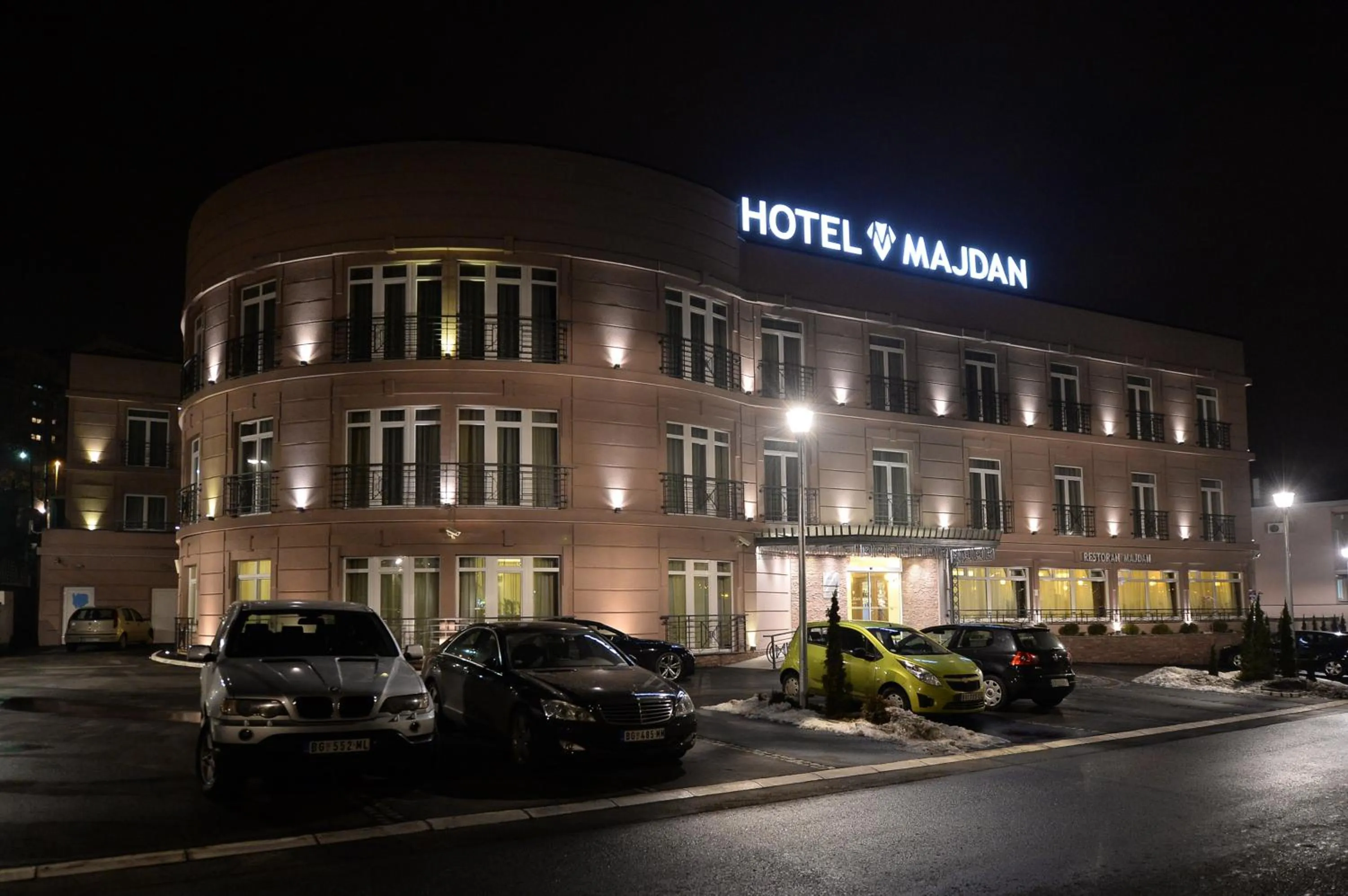 Facade/entrance in Hotel Majdan