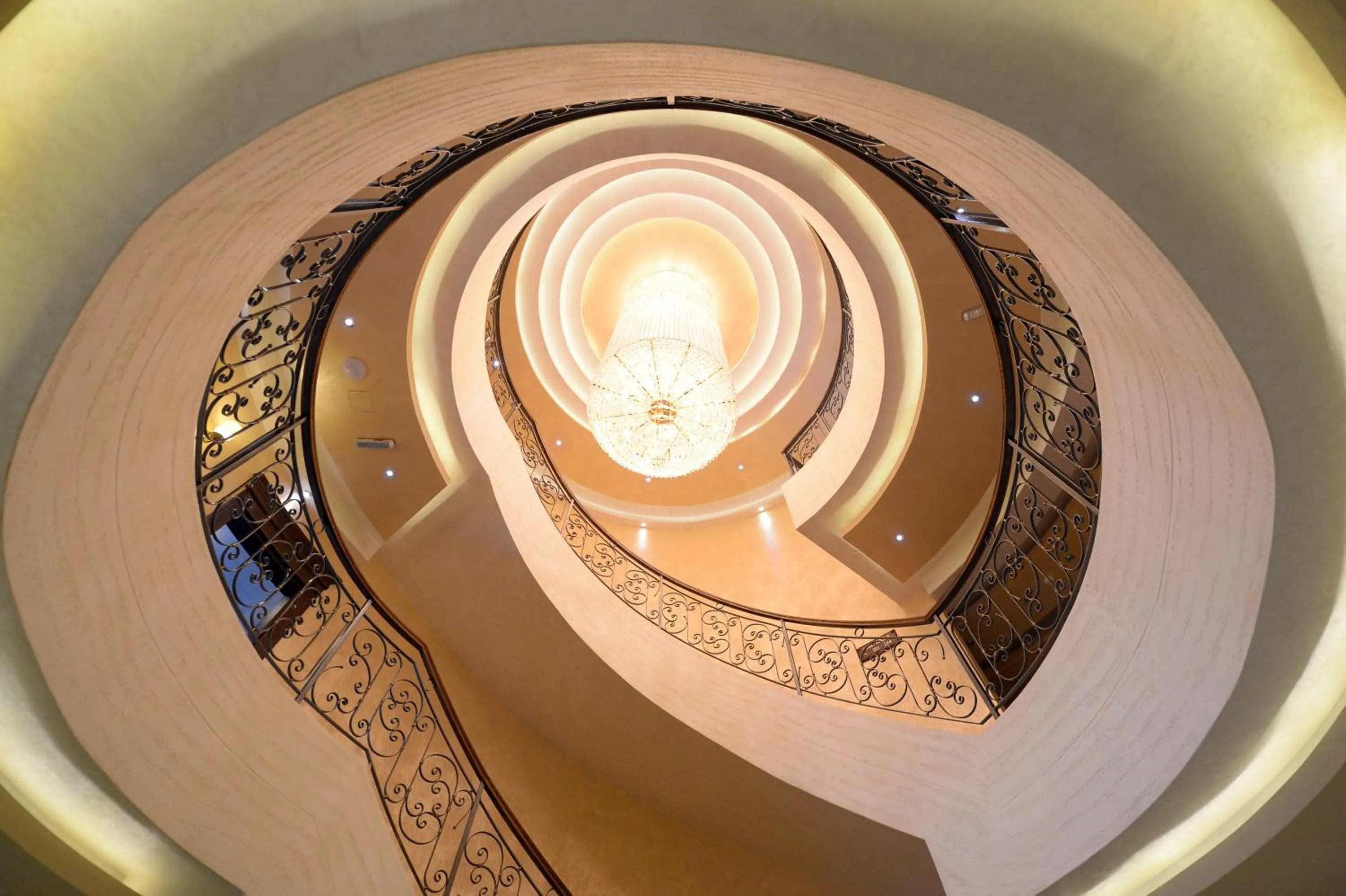 Decorative detail in Hotel Majdan