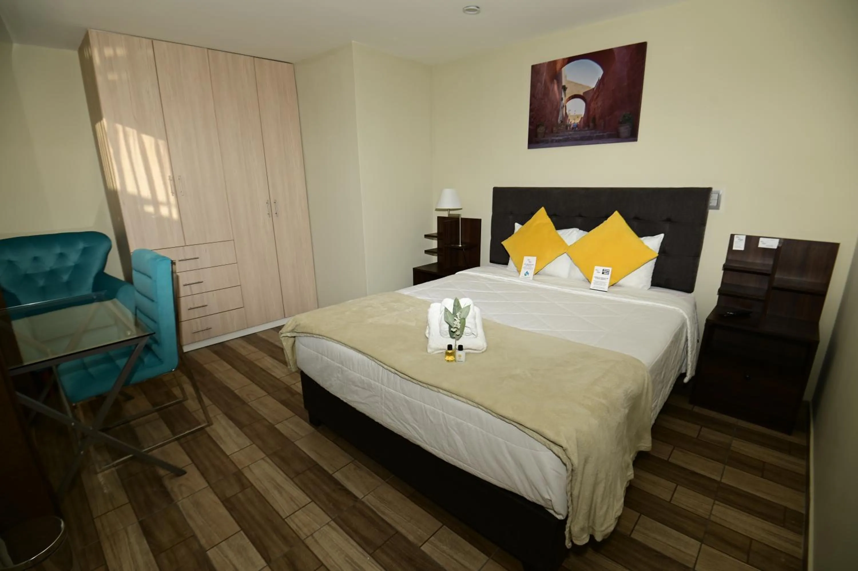 Bed in Bon Repos Boutique