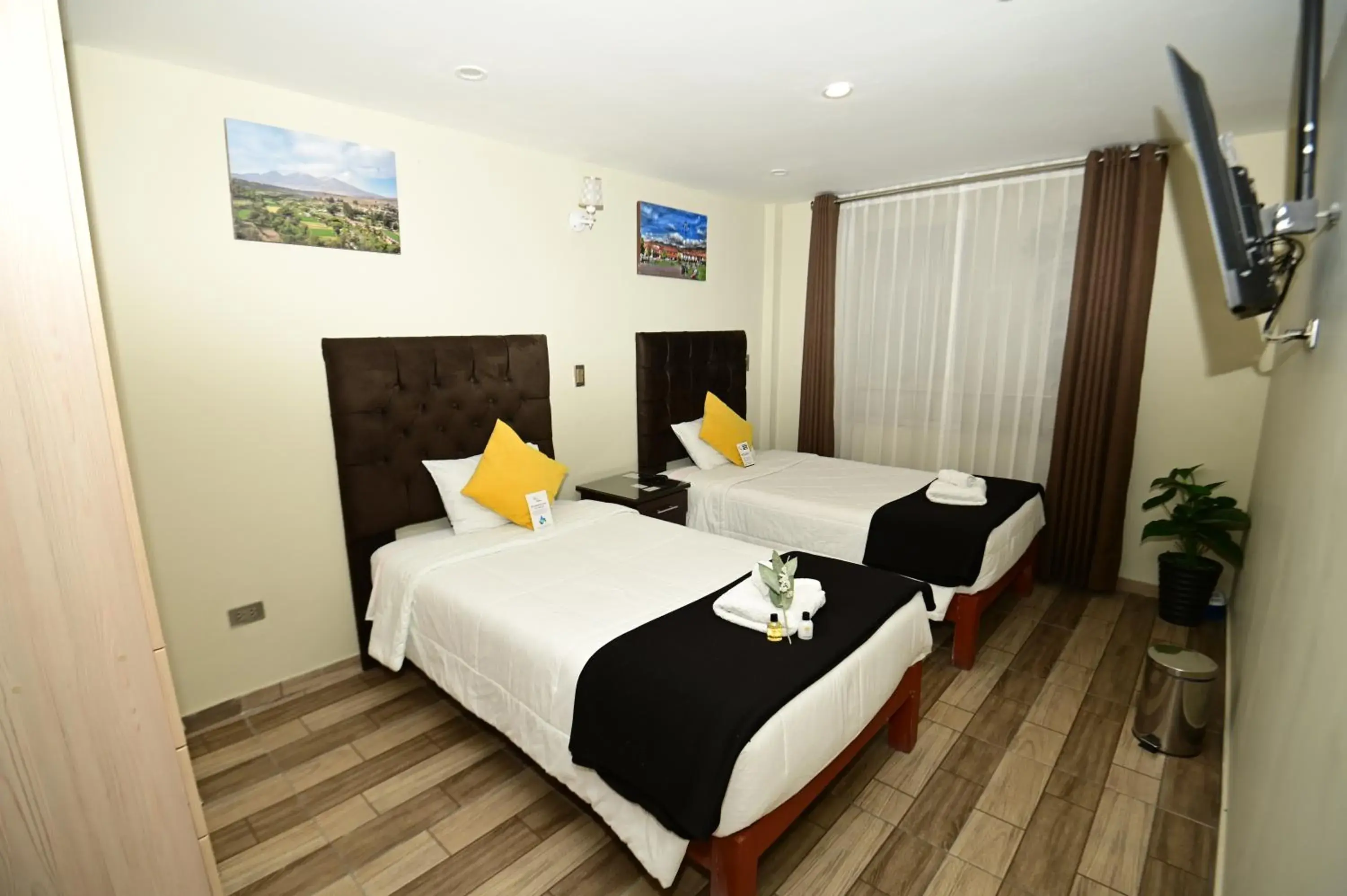 Twin Room in Bon Repos Boutique Twin Room in Bon Repos Boutique