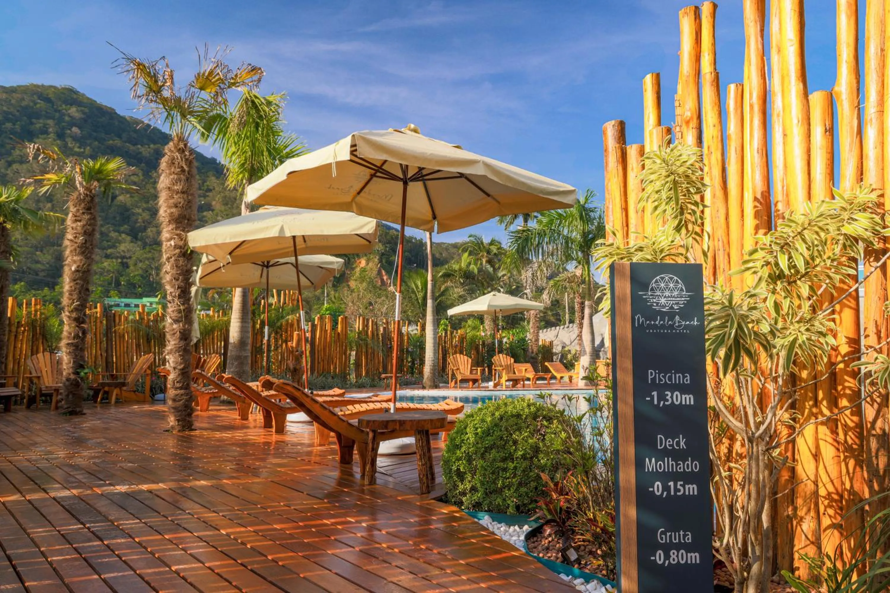 Swimming pool in Mandala Beach Hotel
