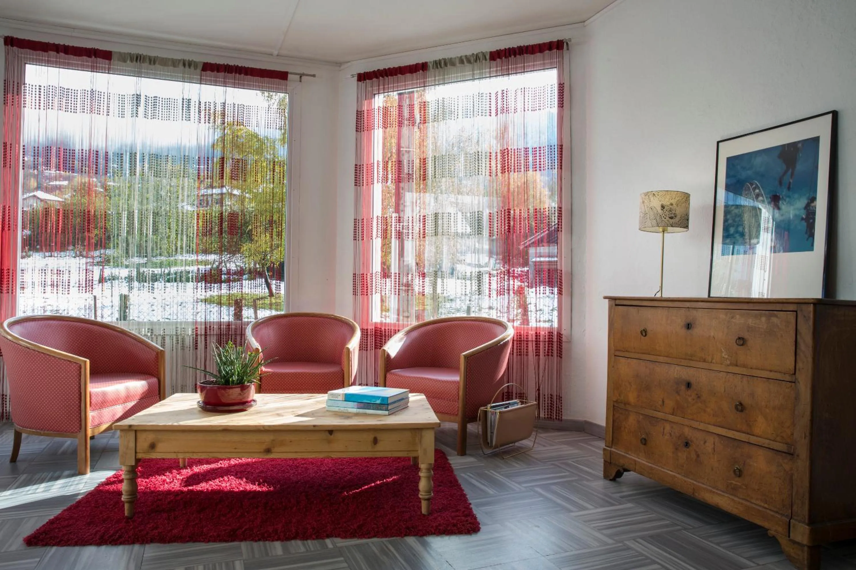 Lobby or reception in Hotel Les Mésanges