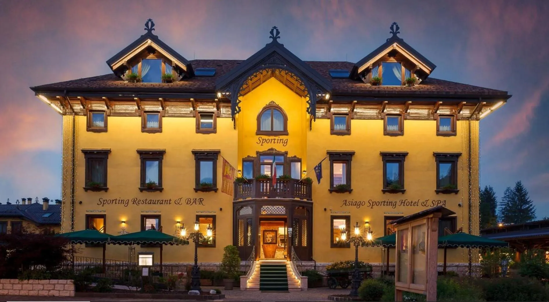 Property building in Asiago Sporting Hotel & Spa