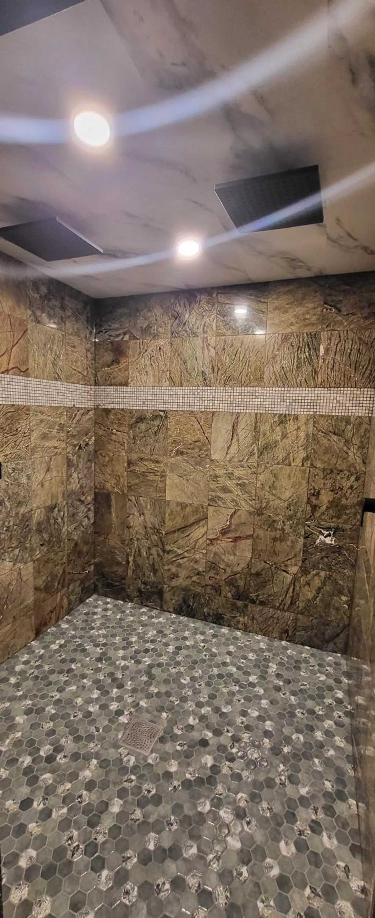 Shower in Inn of the Dove Harrisburg-Hershey Romantic Suites