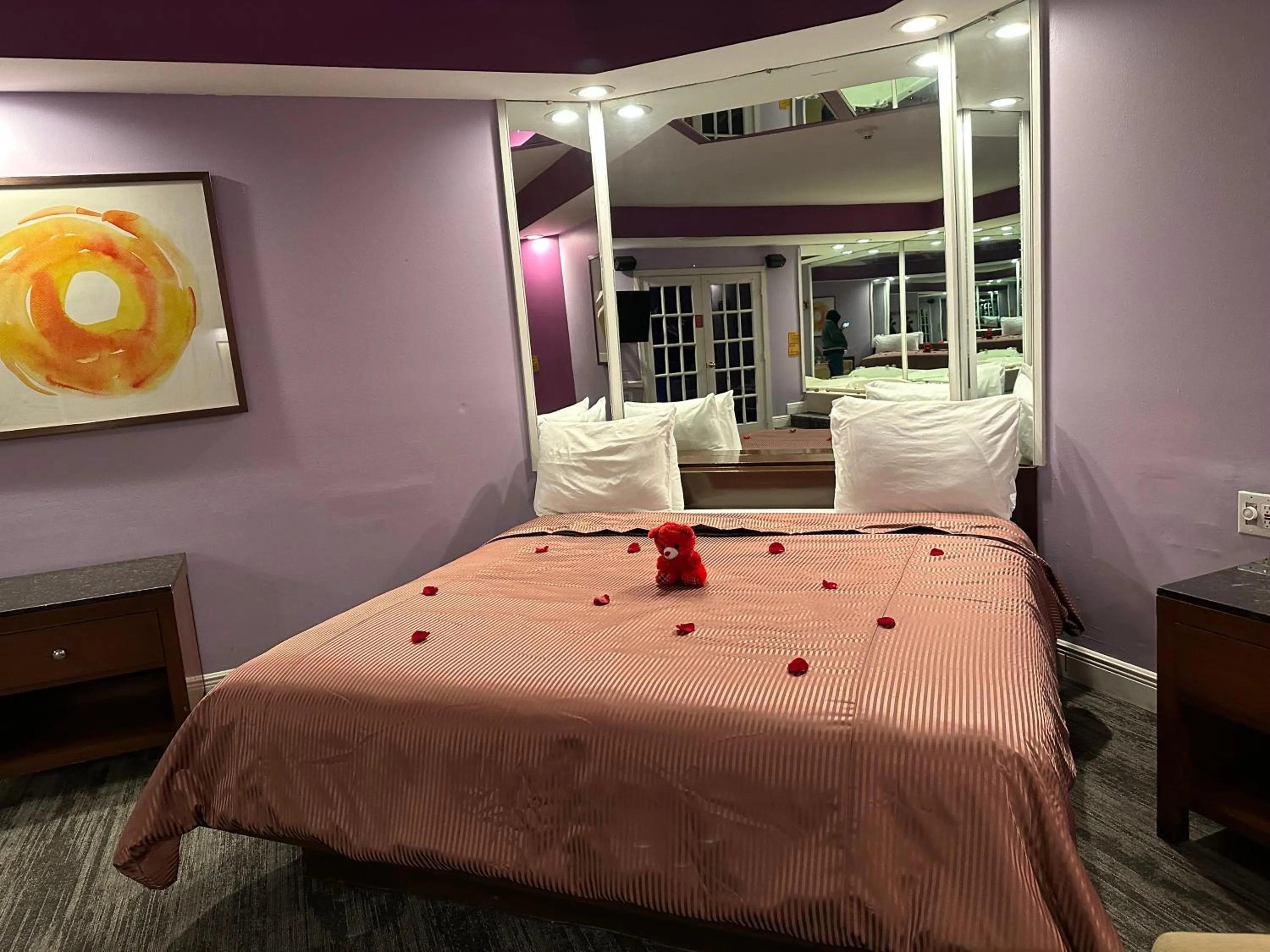 Bedroom, Bed in Inn of the Dove Harrisburg-Hershey Romantic Suites