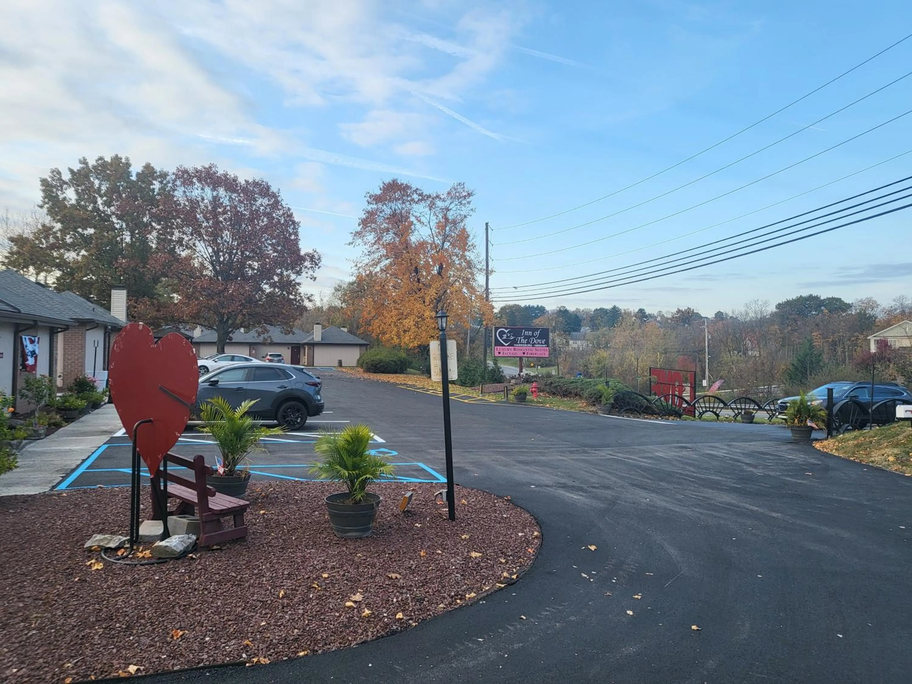 Property building in Inn of the Dove Harrisburg-Hershey Romantic Suites