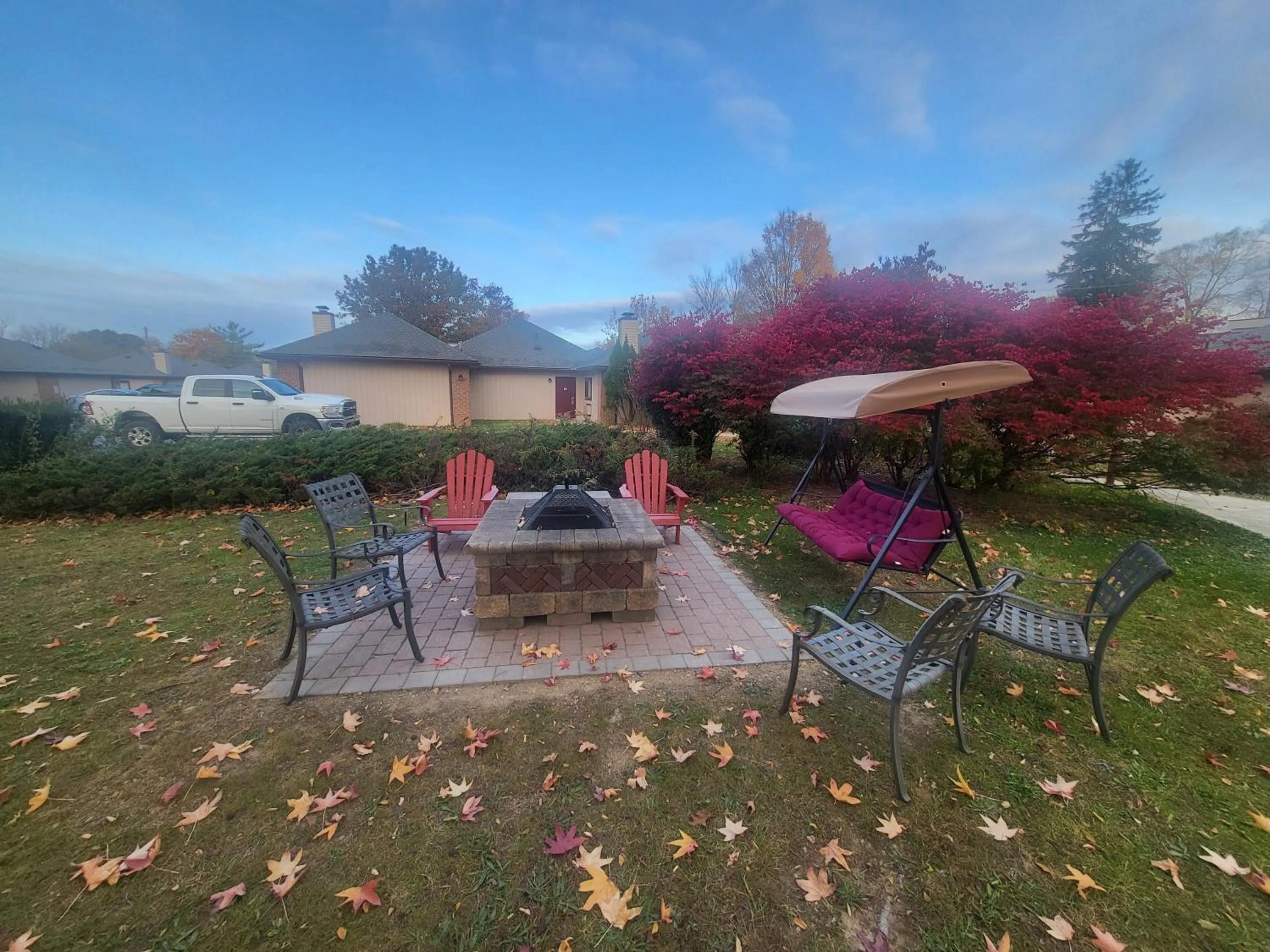 fireplace in Inn of the Dove Harrisburg-Hershey Romantic Suites