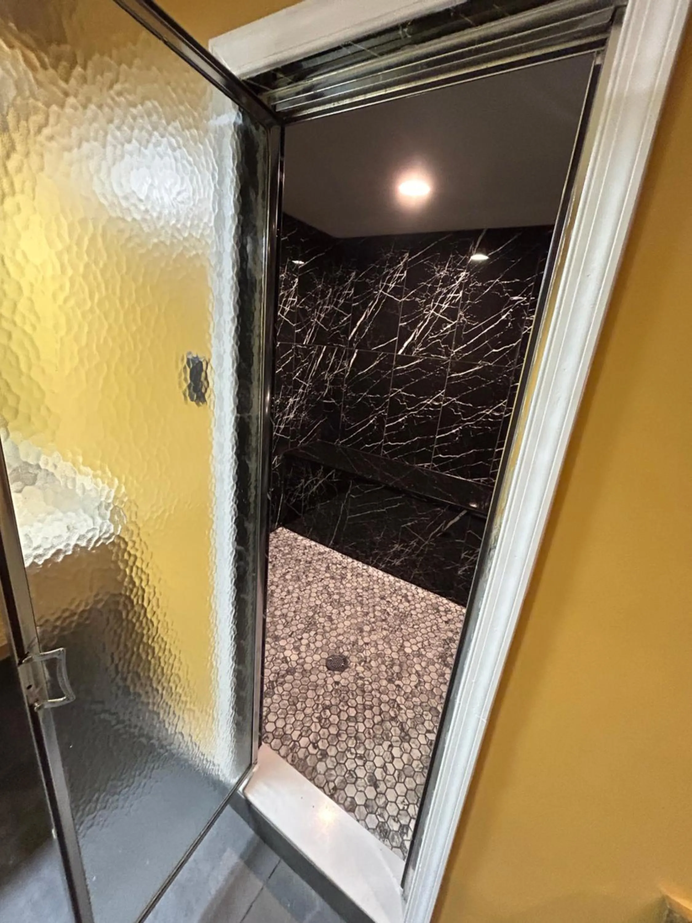 Shower in Inn of the Dove Harrisburg-Hershey Romantic Suites