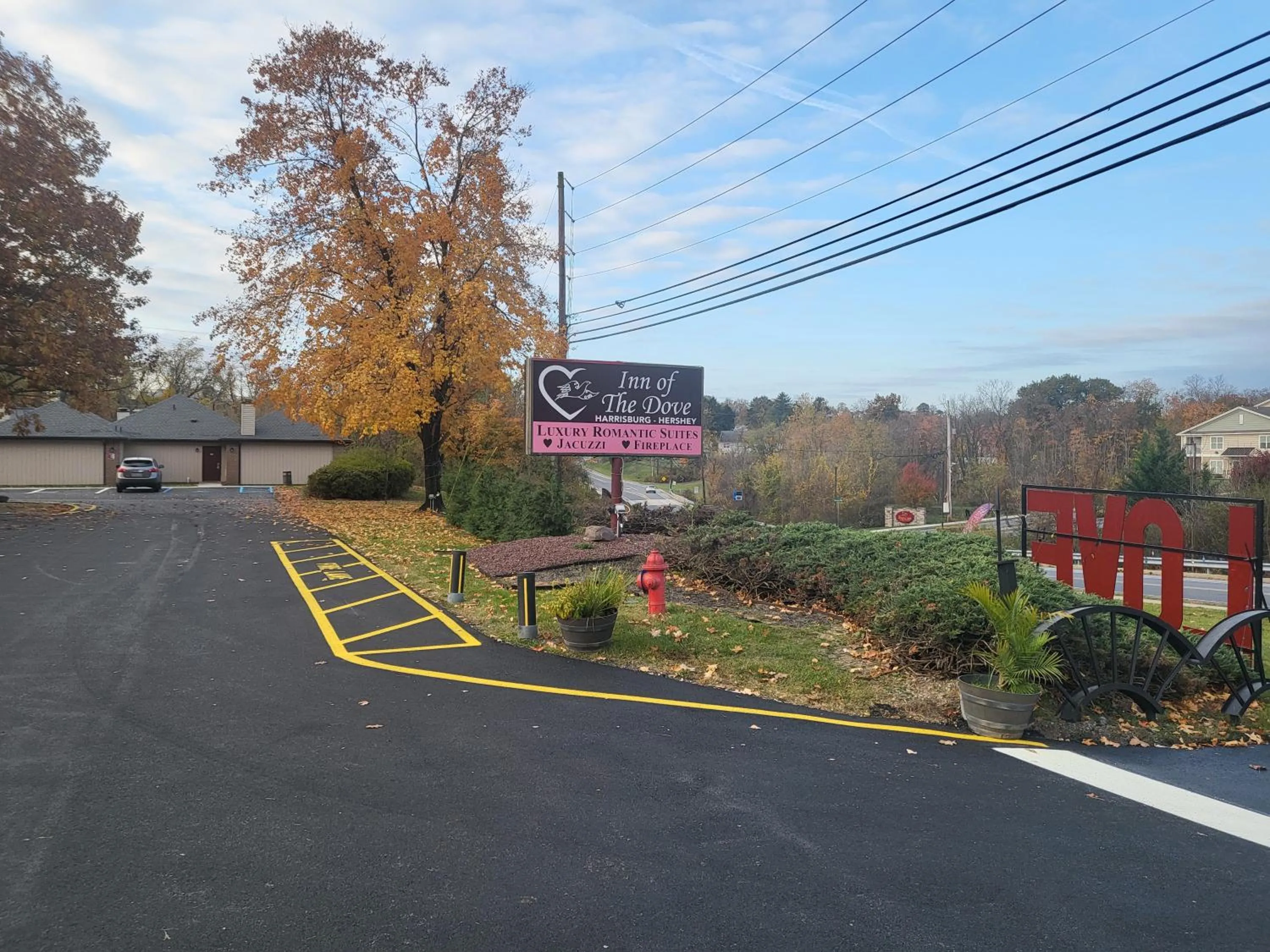 Street view in Inn of the Dove Harrisburg-Hershey Romantic Suites