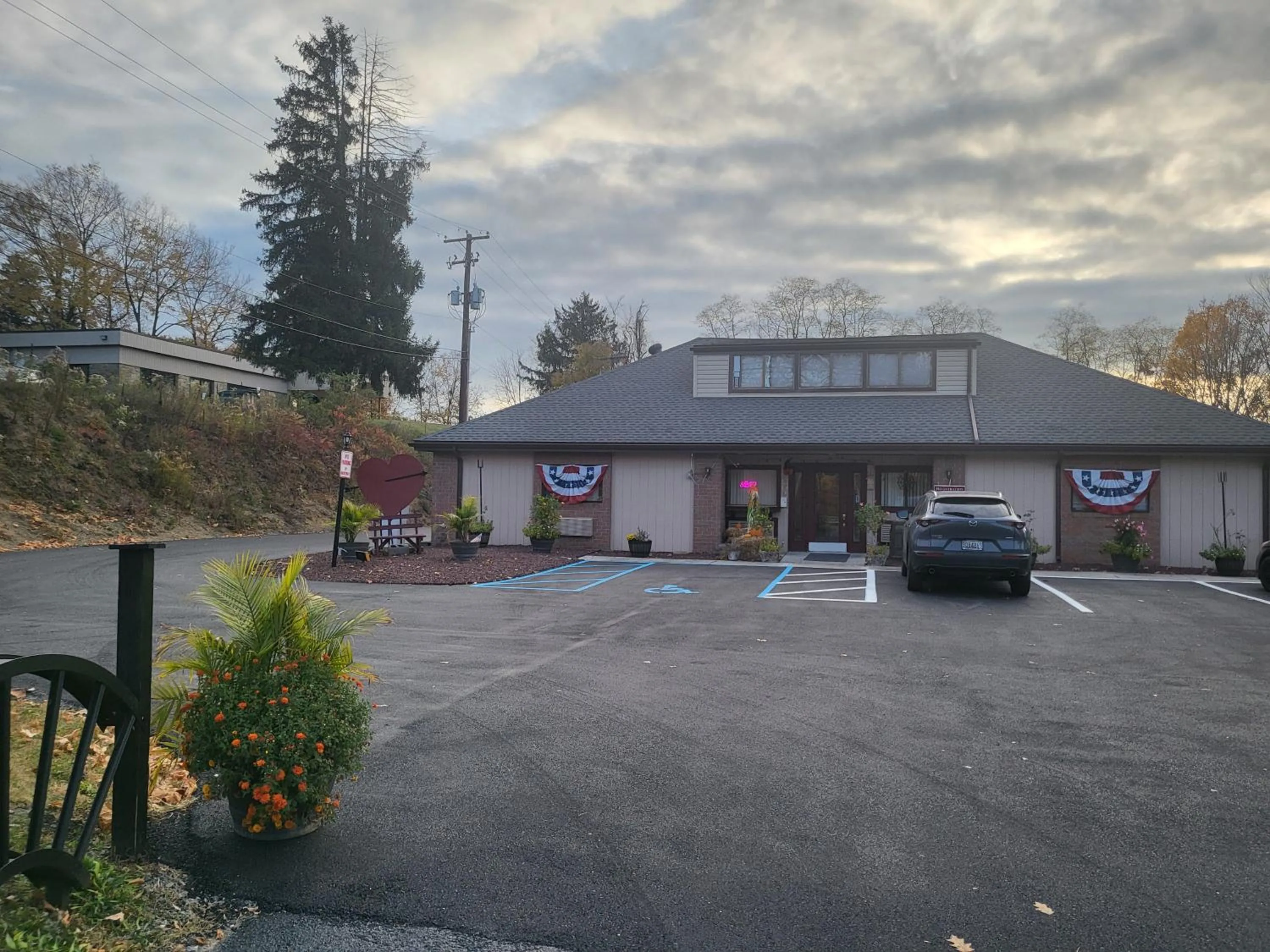 Property building in Inn of the Dove Harrisburg-Hershey Romantic Suites