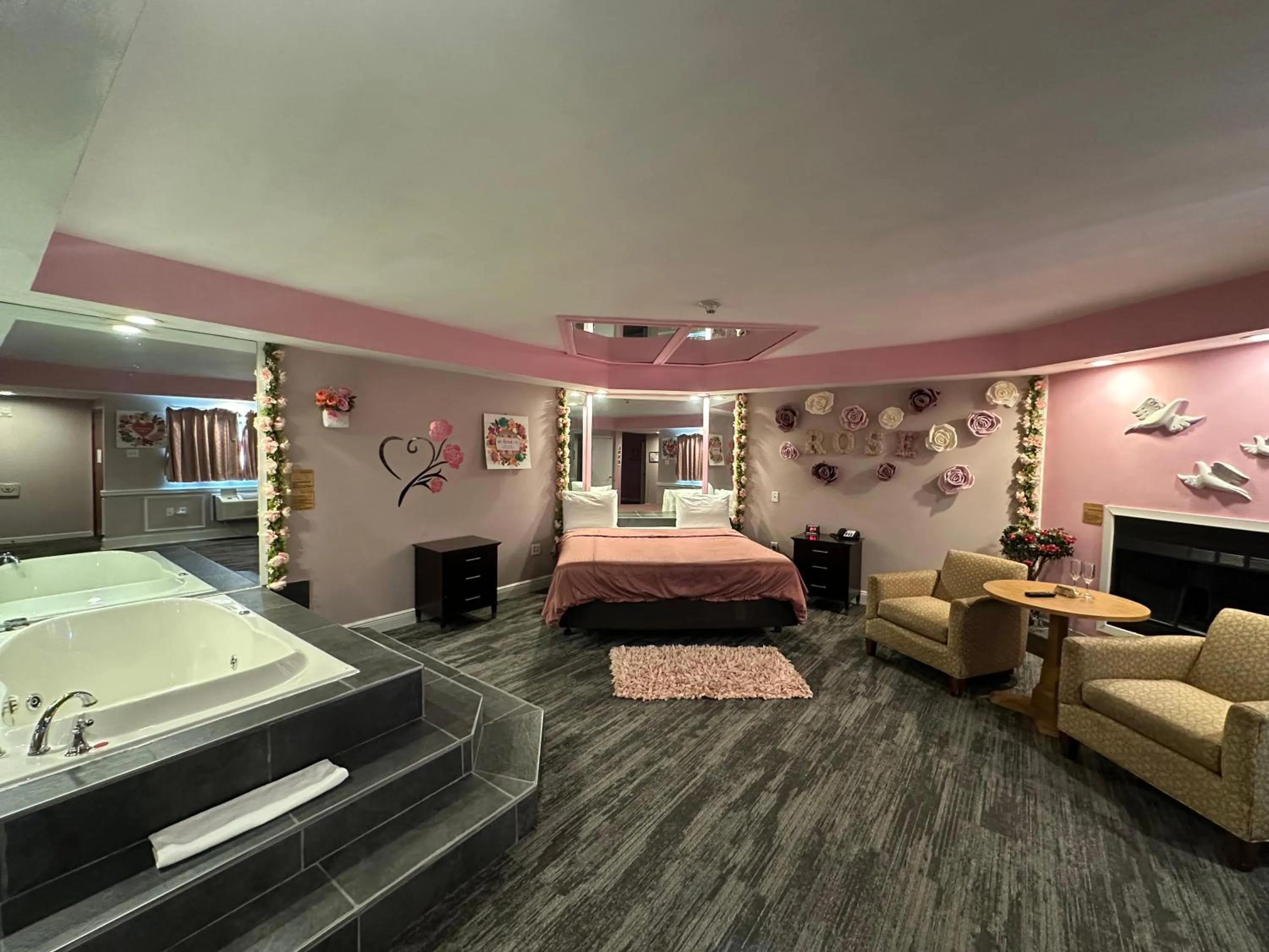 Bedroom, Bed in Inn of the Dove Harrisburg-Hershey Romantic Suites