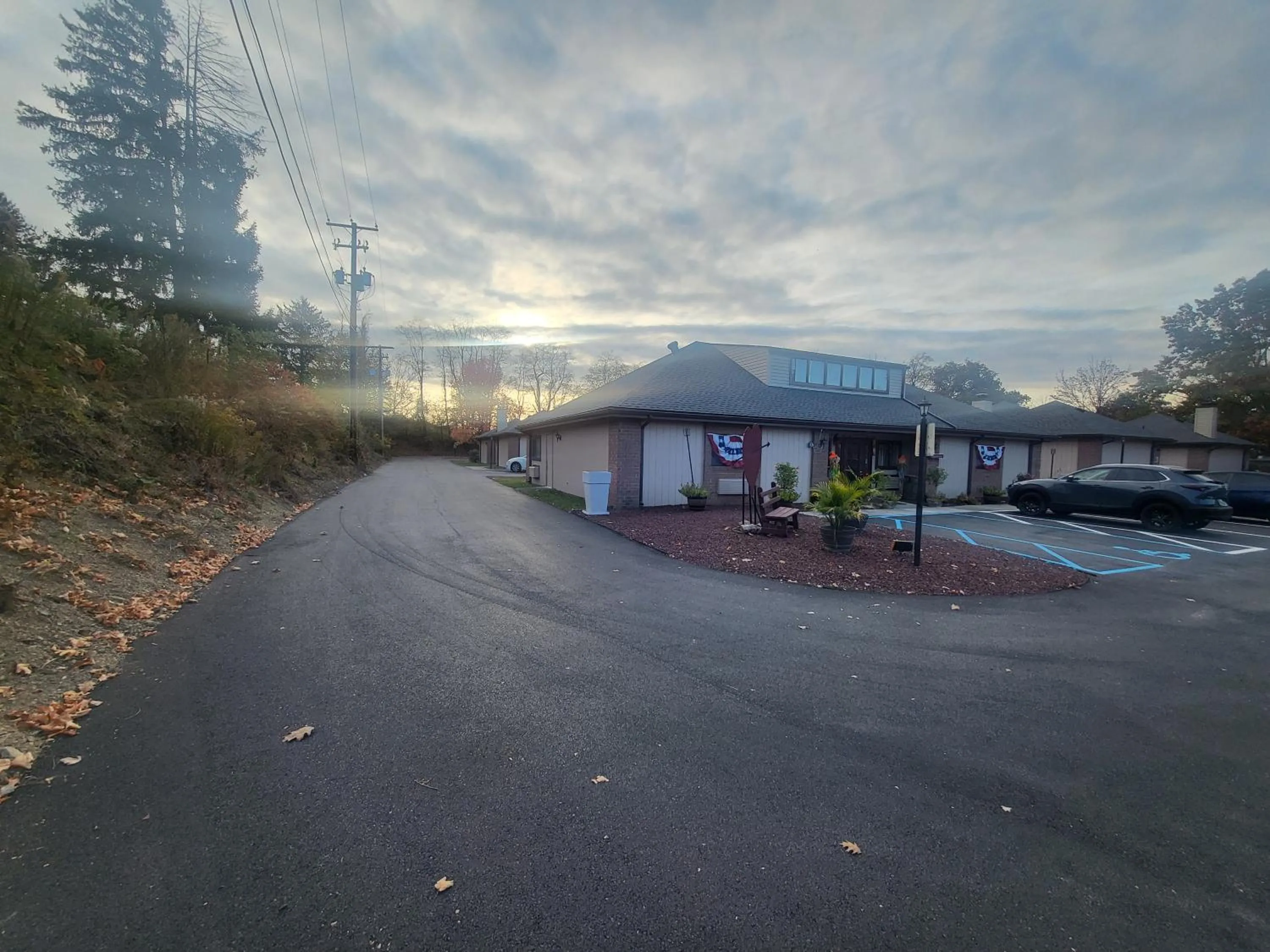 Sunrise in Inn of the Dove Harrisburg-Hershey Romantic Suites