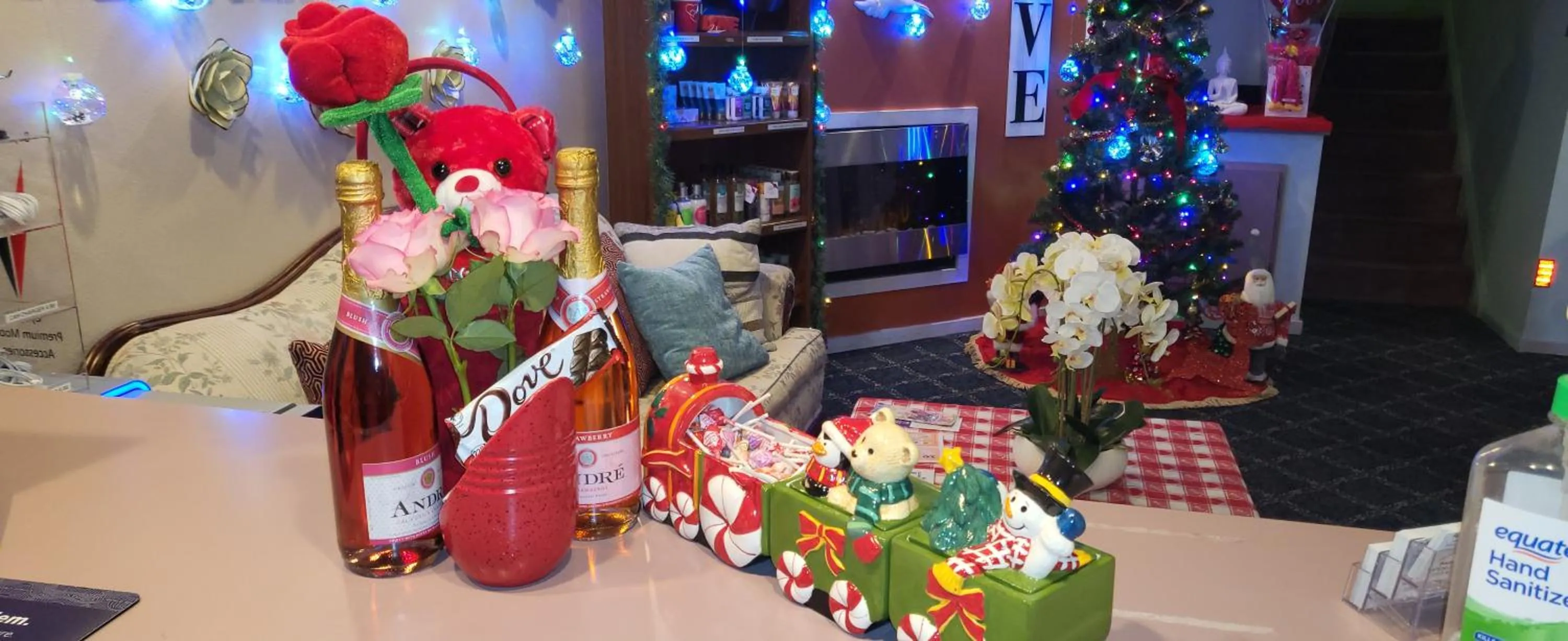 Lobby or reception in Inn of the Dove Harrisburg-Hershey Romantic Suites