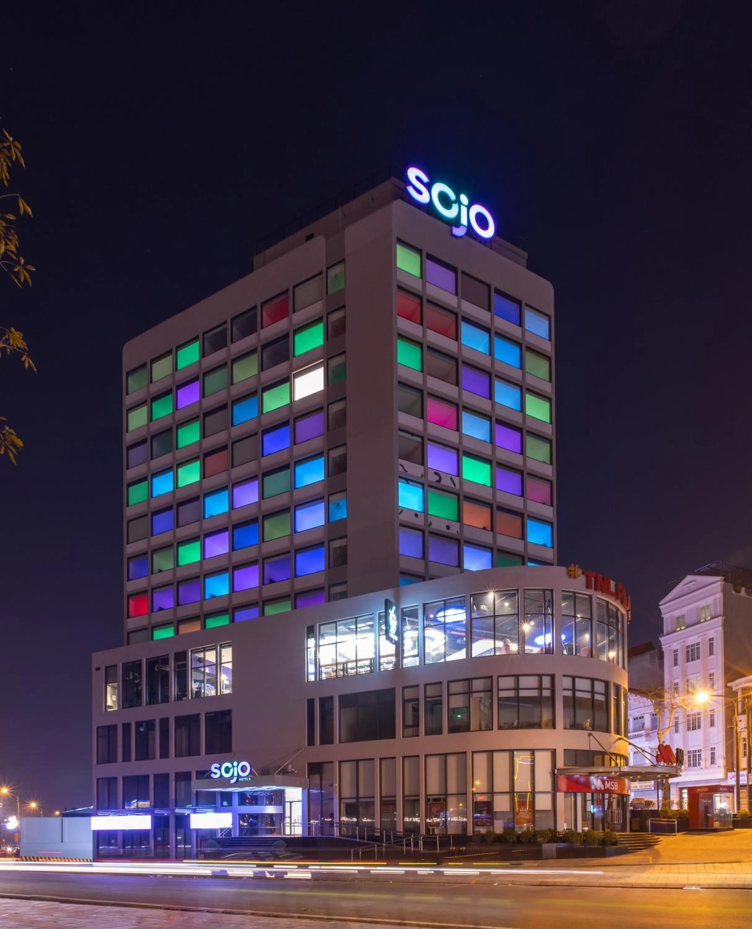 Property building in SOJO Hotel Lao Cai