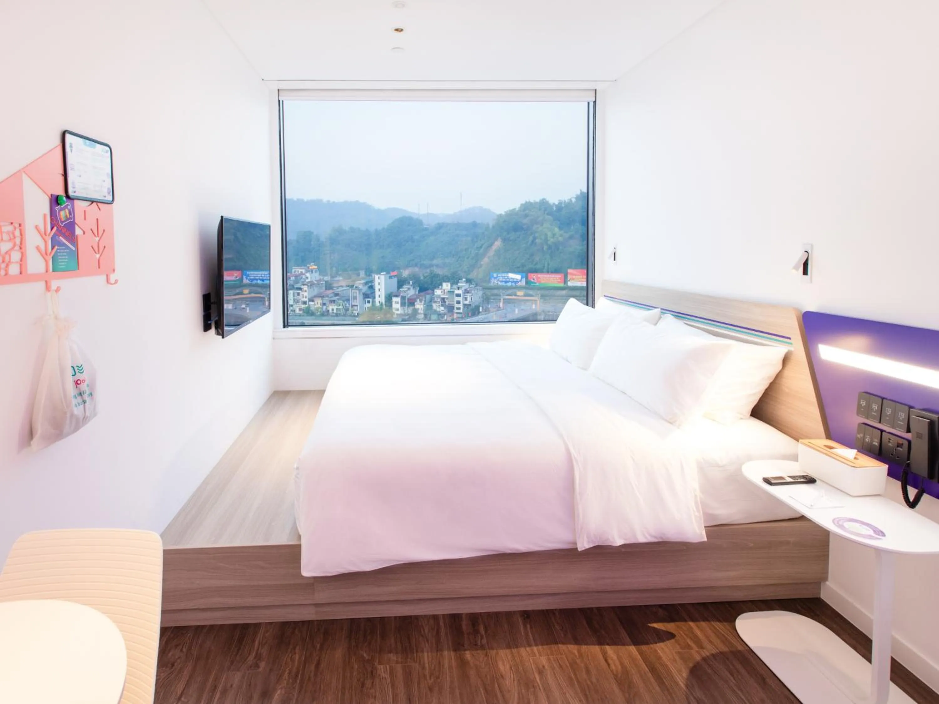 Bed in SOJO Hotel Lao Cai
