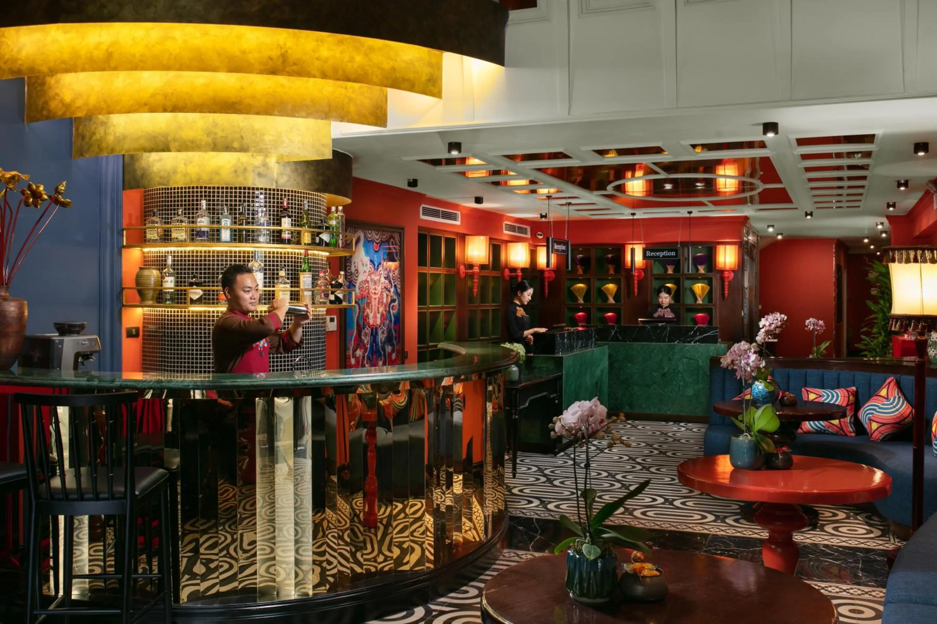 Lobby or reception in HOTEL du LAC Hanoi