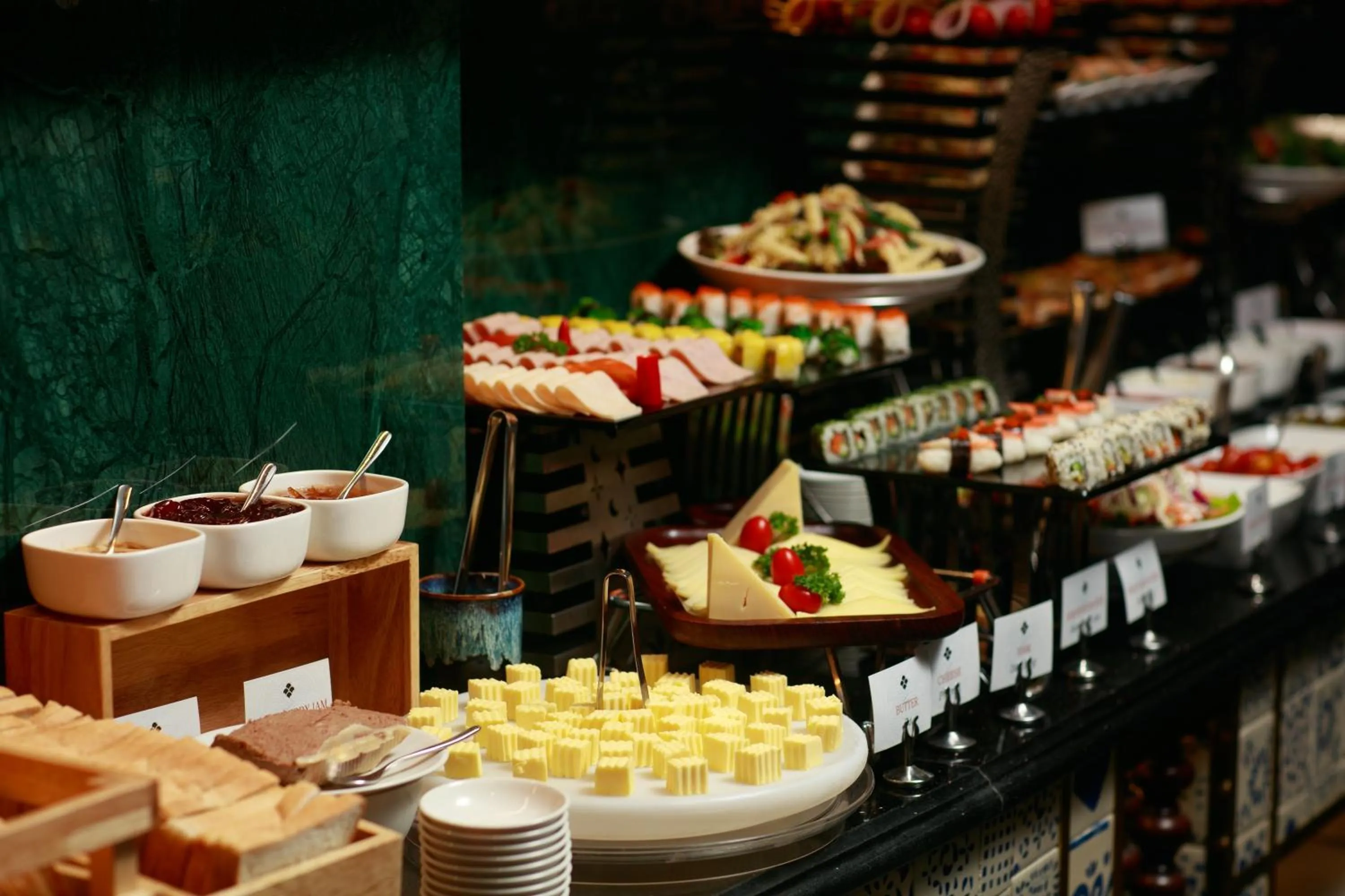 Buffet breakfast in HOTEL du LAC Hanoi