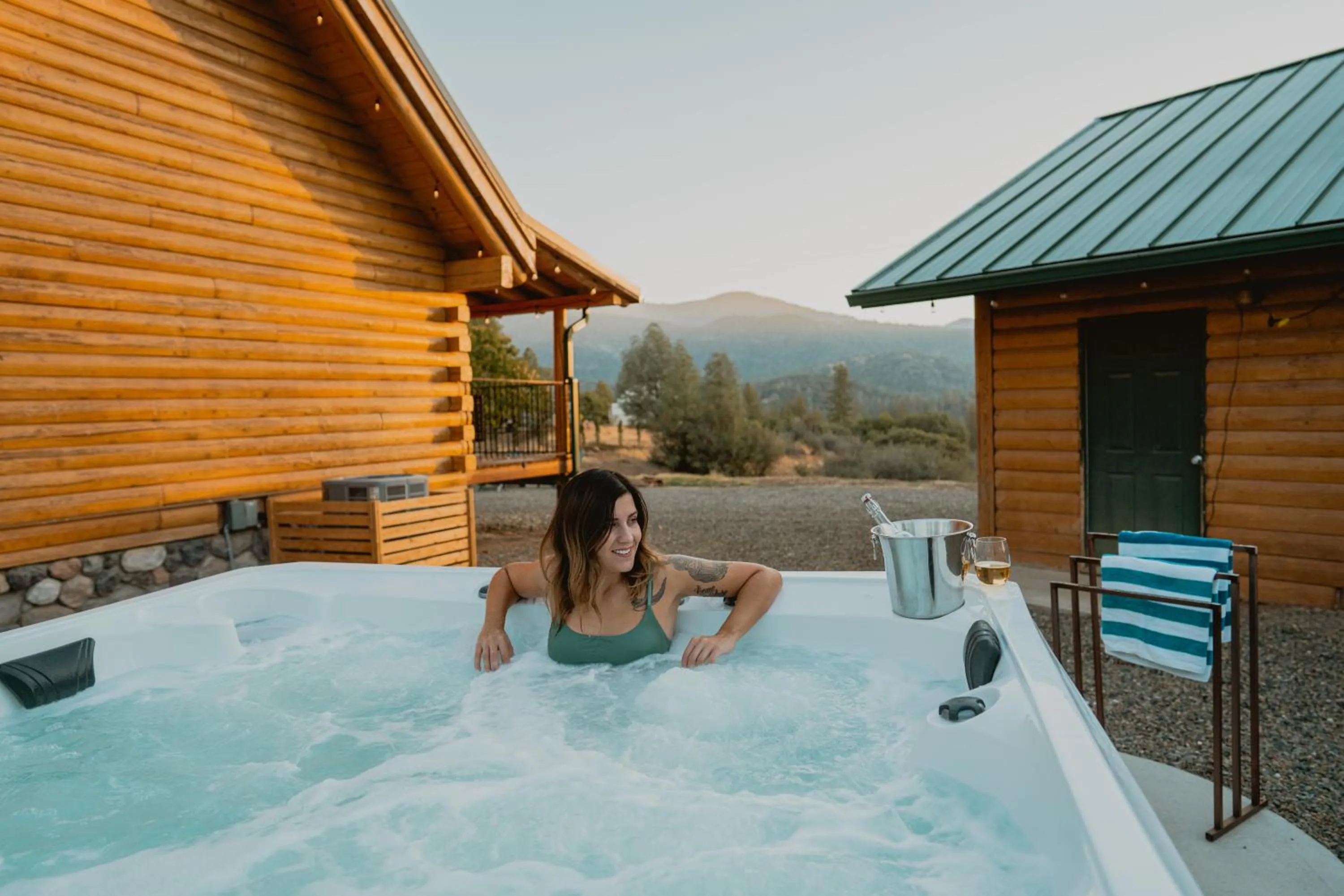 Day in Scenic View Timber Lodge HotTub by Casa Oso