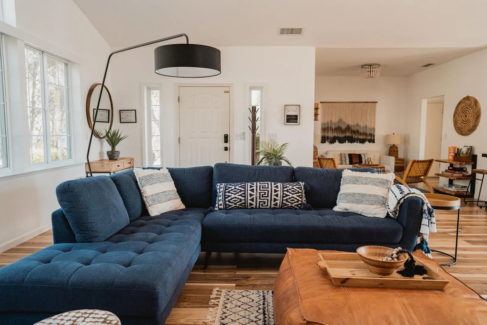 Living room in Sunset Glow Hidden Meadow BBQ HotTub by Casa Oso