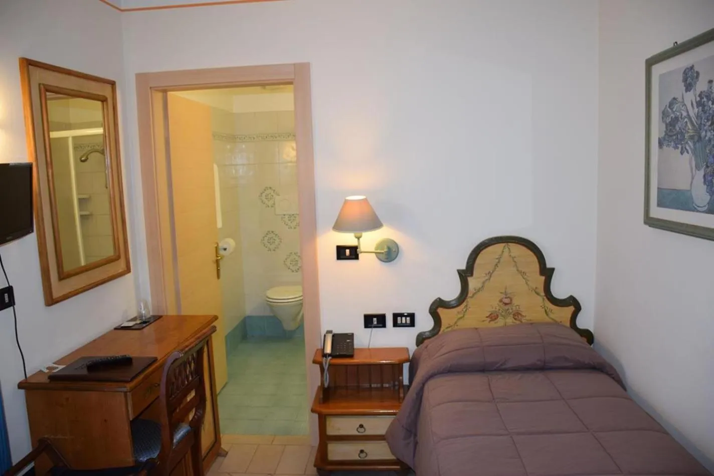 Bed in Park Hotel Mater Dei