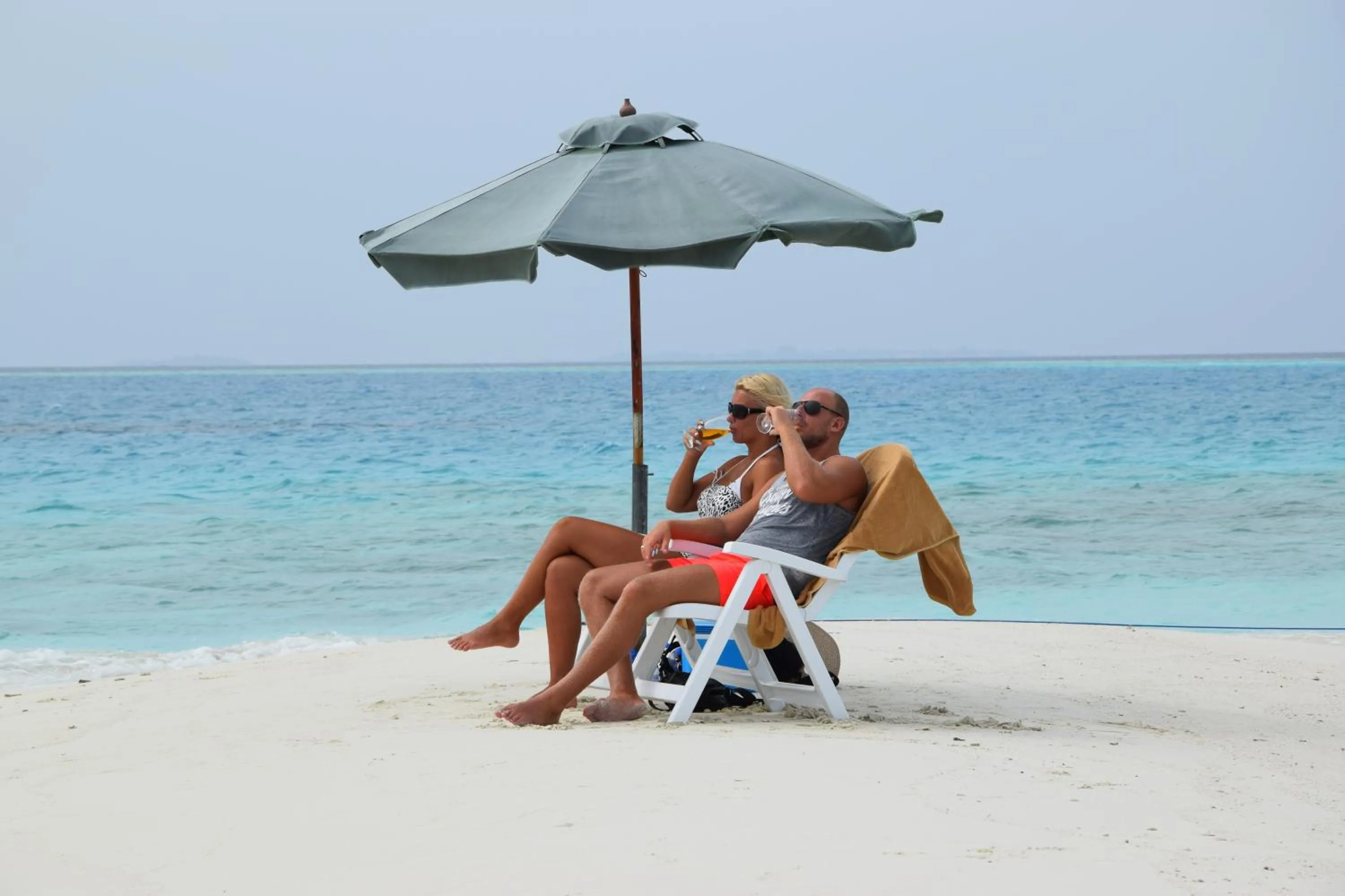 Beach in Bibee Maldives