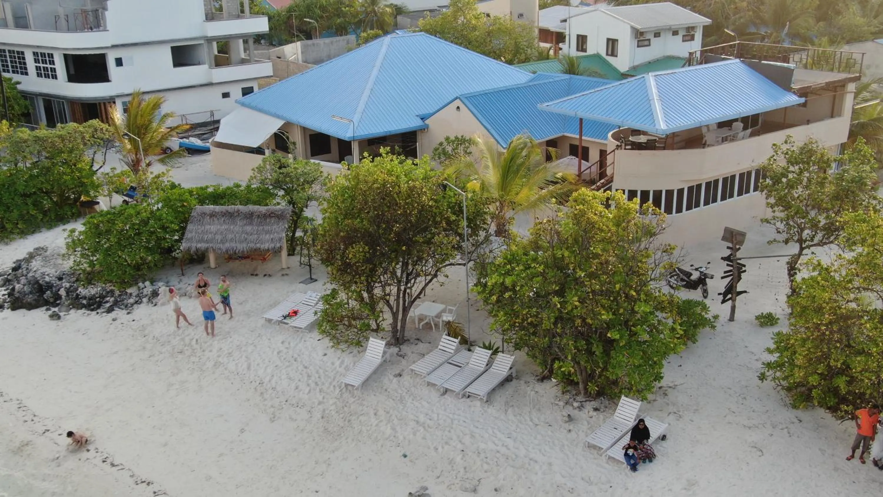 Bird's eye view in Bibee Maldives