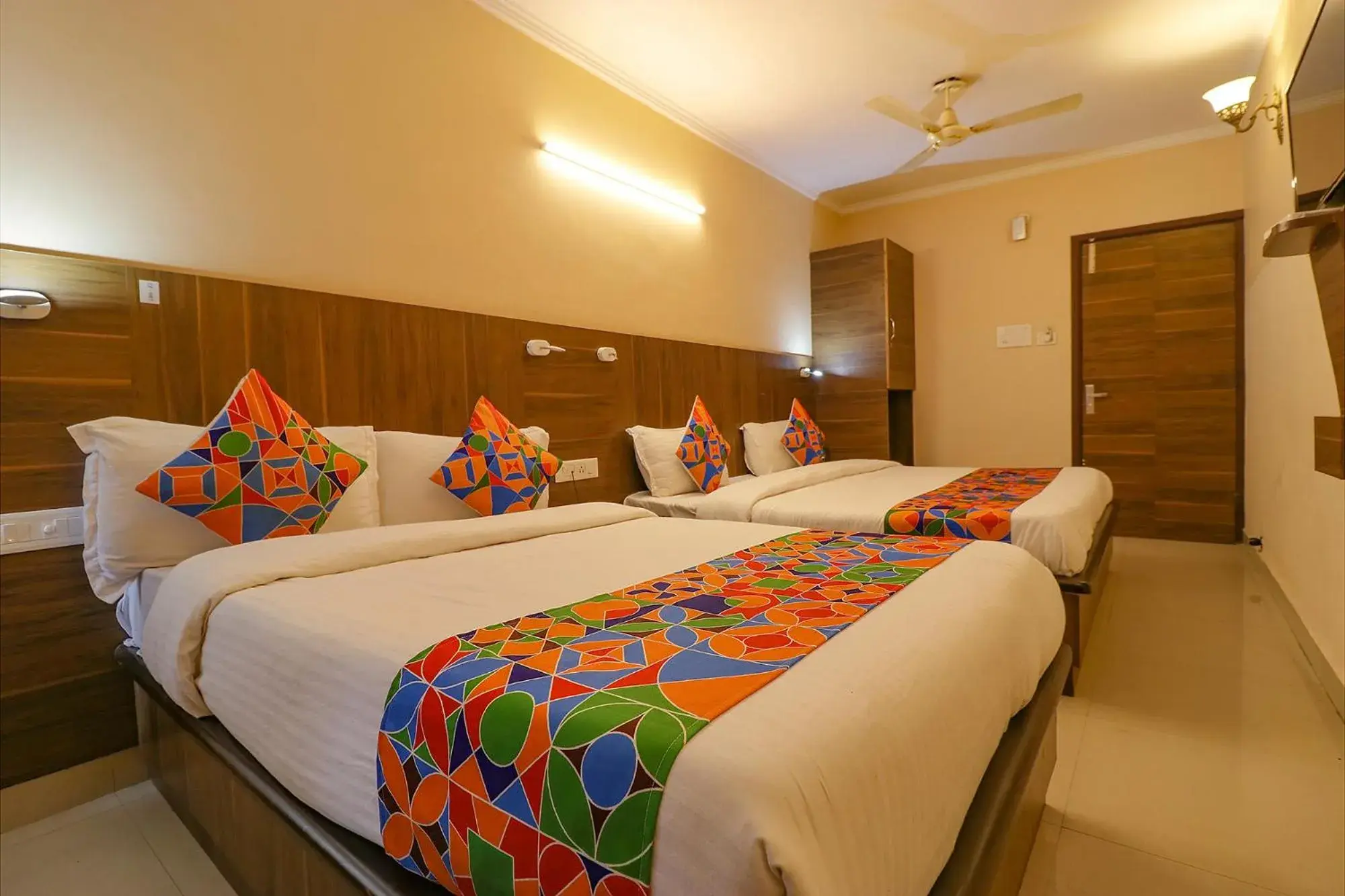 Family Room - single occupancy in FabHotel GD Sunrise Inn Amritsar Family Room - single occupancy in FabHotel GD Sunrise Inn Amritsar