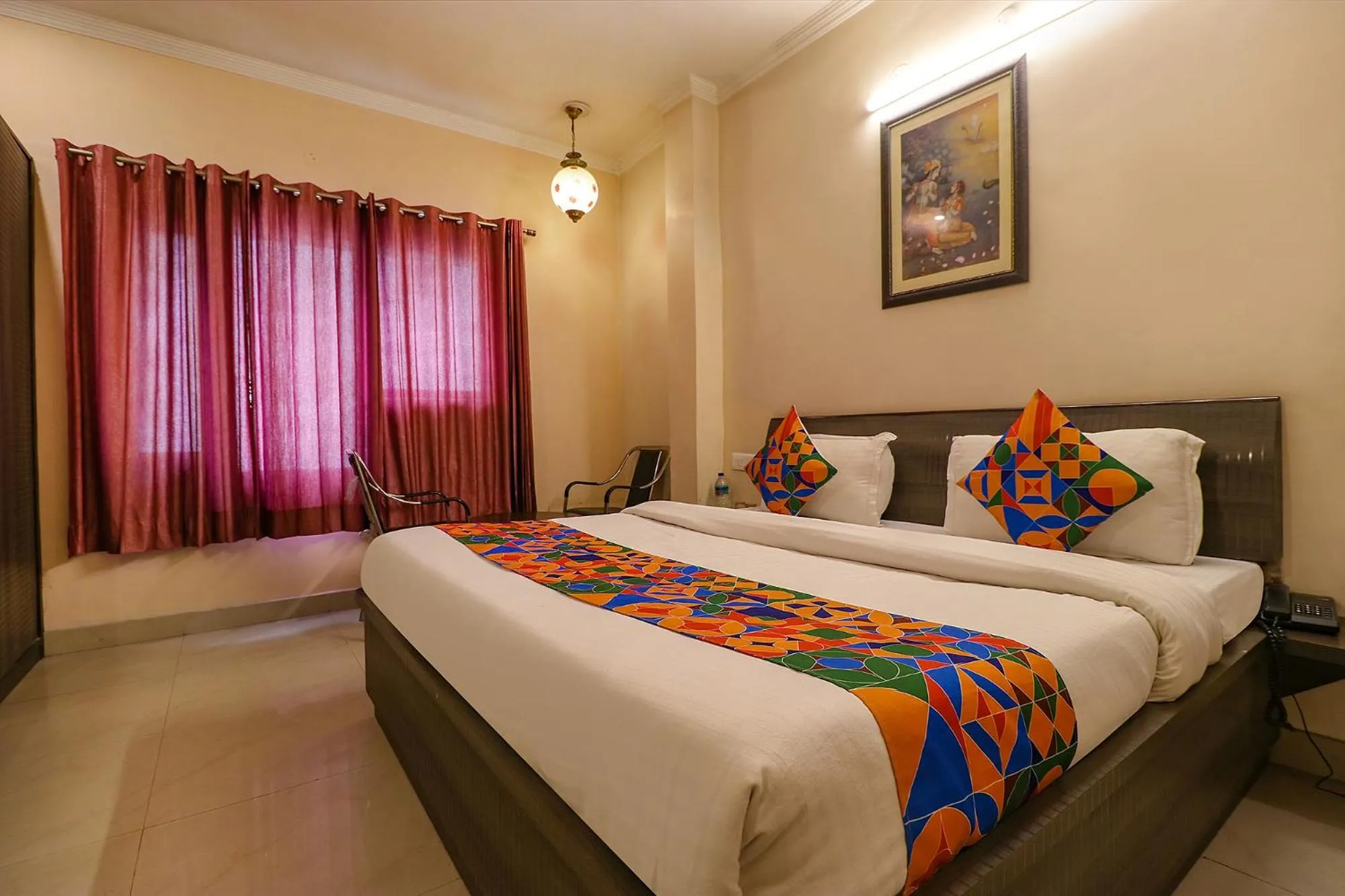 Photo of the whole room, Bed in FabHotel GD Sunrise Inn Amritsar