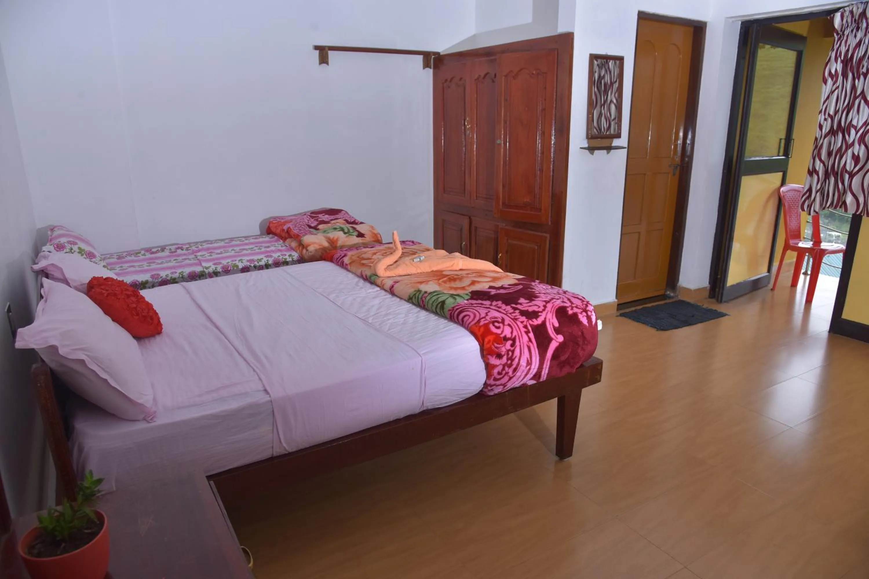 Bedroom, Bed in AC MIST