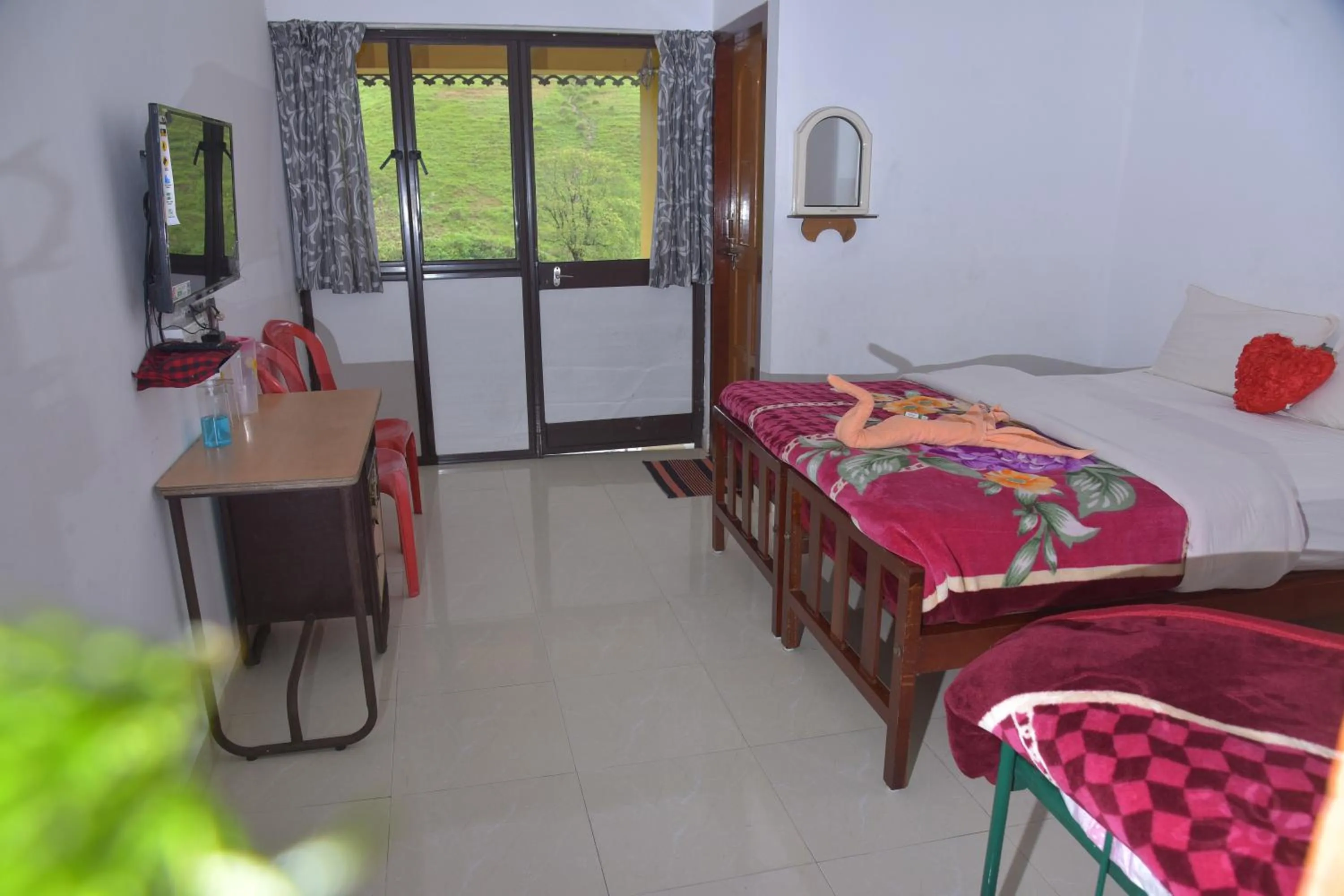 Bedroom, Bed in AC MIST