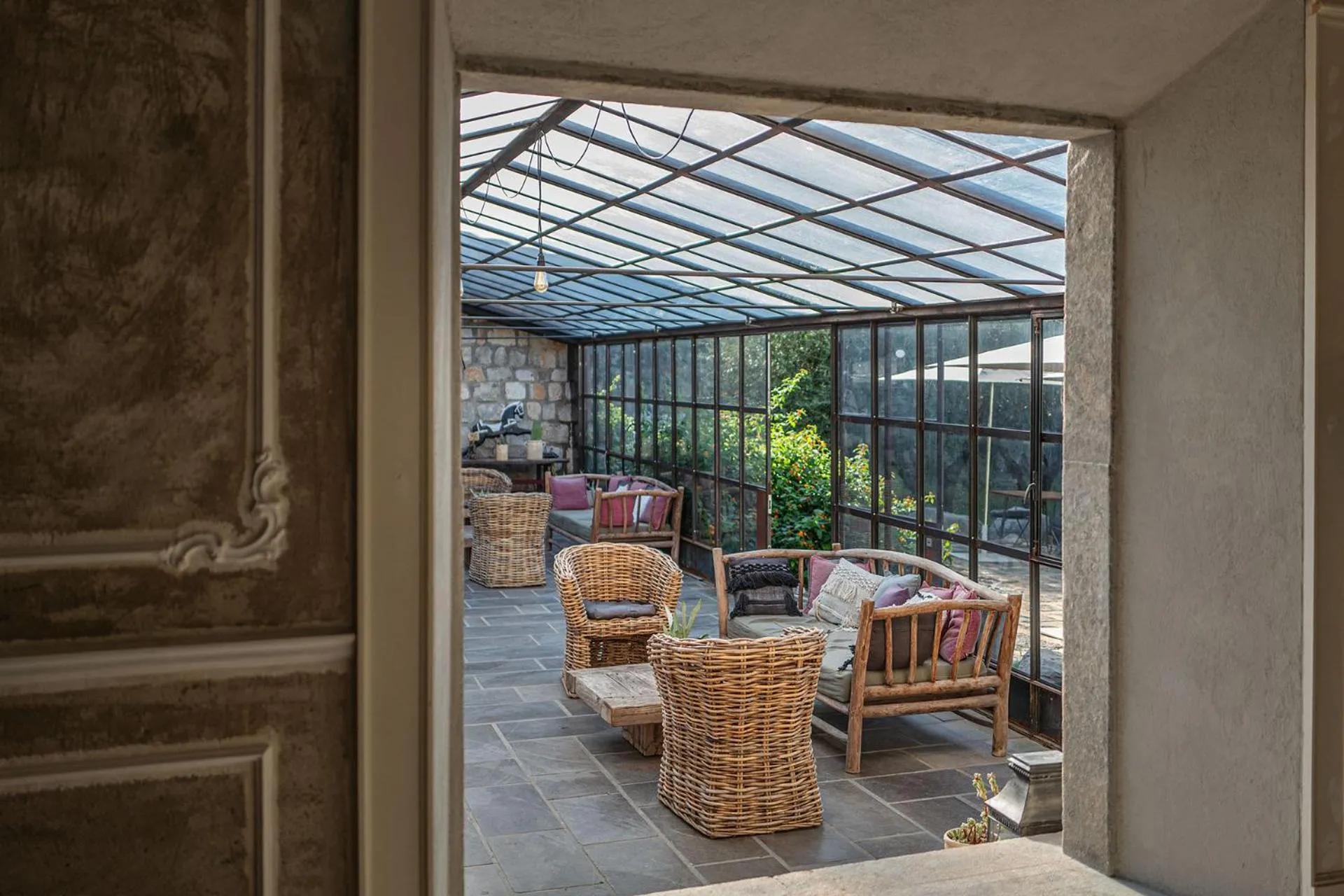 Patio in Aquapetra Resort & Spa