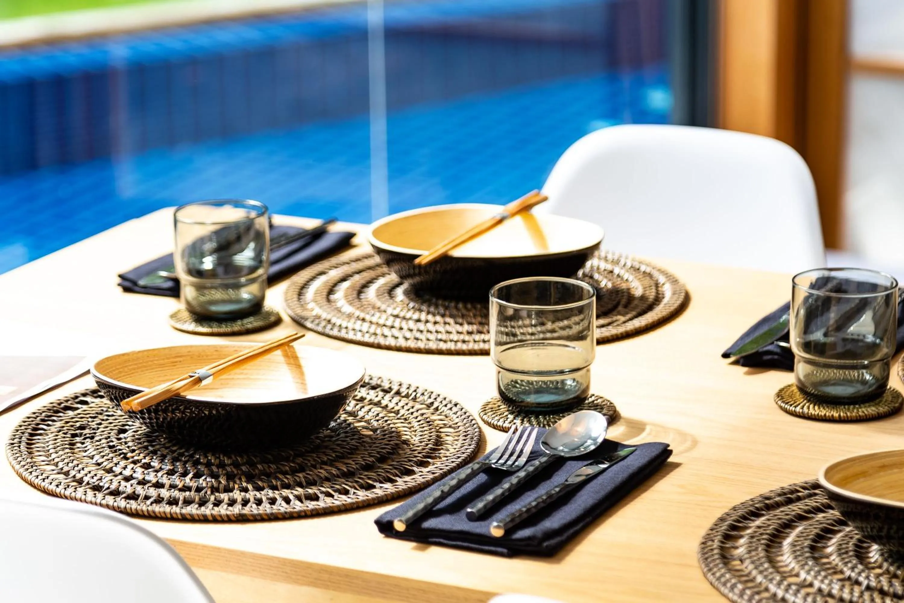 Dining area in Villoft Zen Living Resort