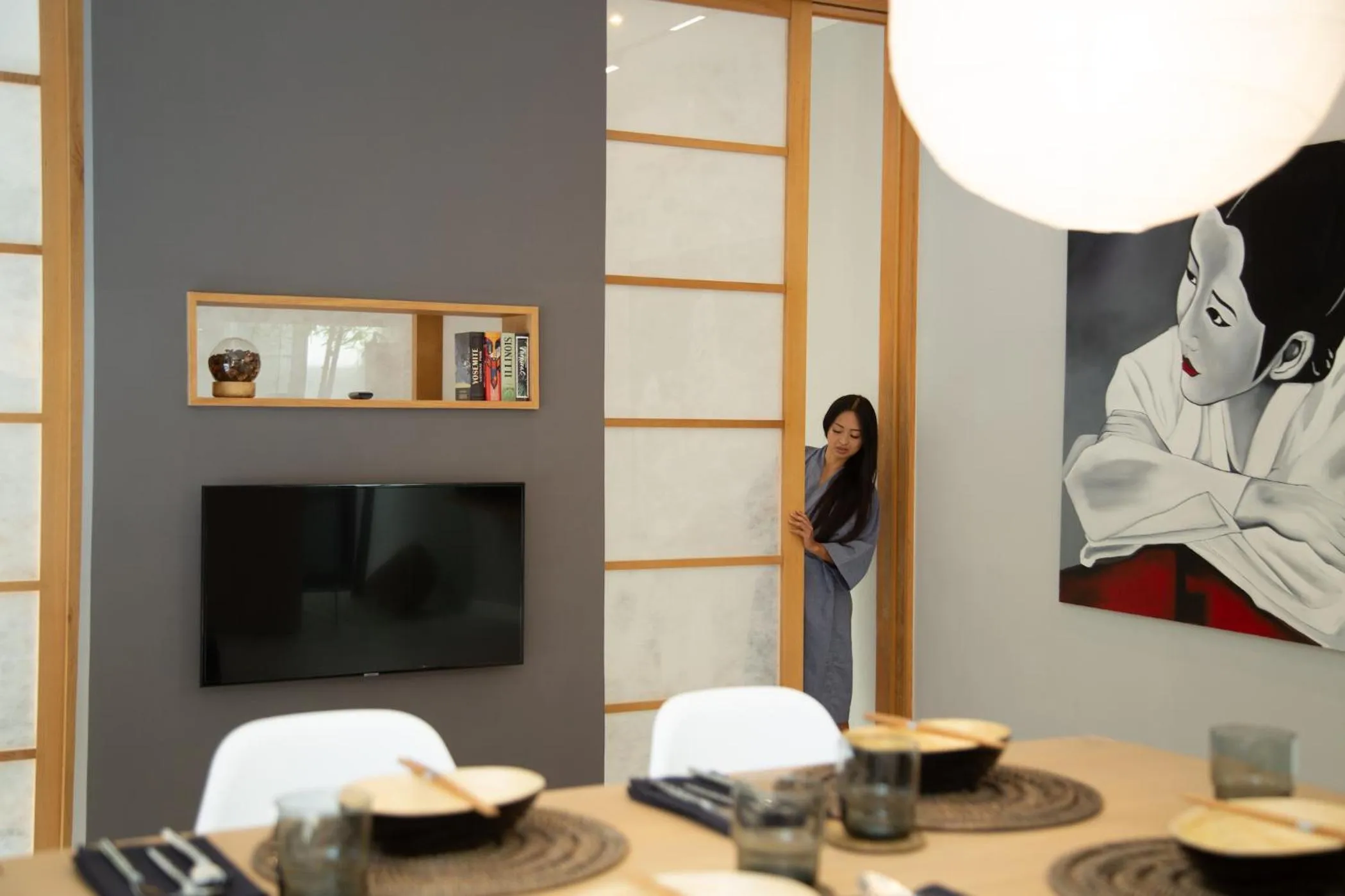 TV and multimedia in Villoft Zen Living Resort